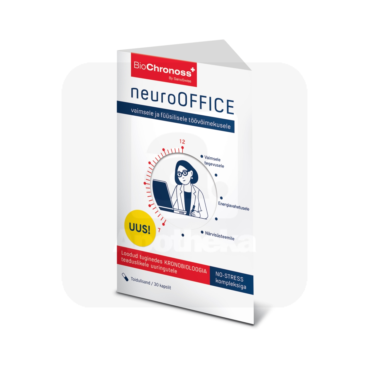 BIOCHRONOSS NEUROOFFICE KAPSLID N30 - Tootepilt
