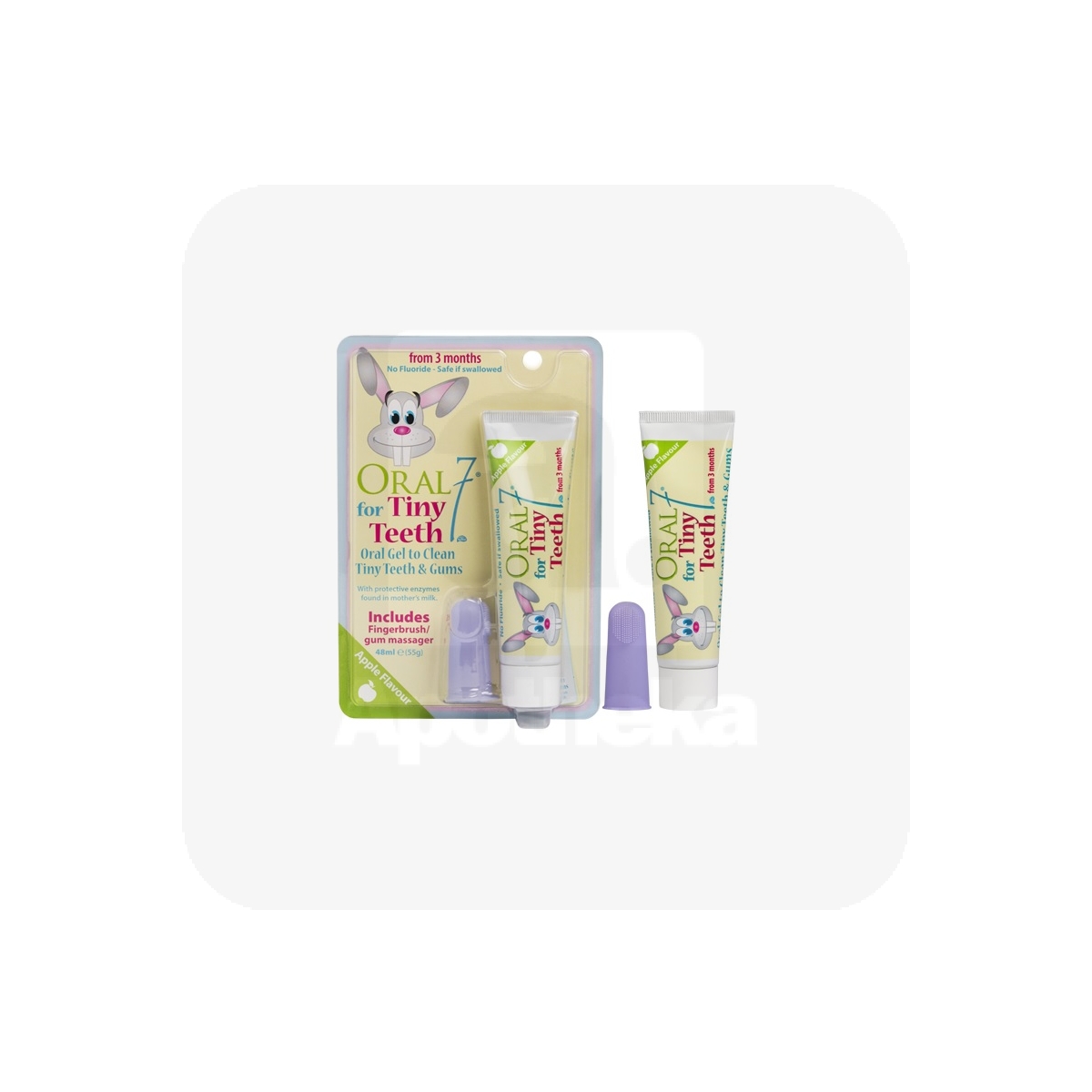 ORAL 7 KOMPLEKT VÄIKELASTELE (HAMBAPASTA+NÄPUHARI) 48ML - Tootepilt
