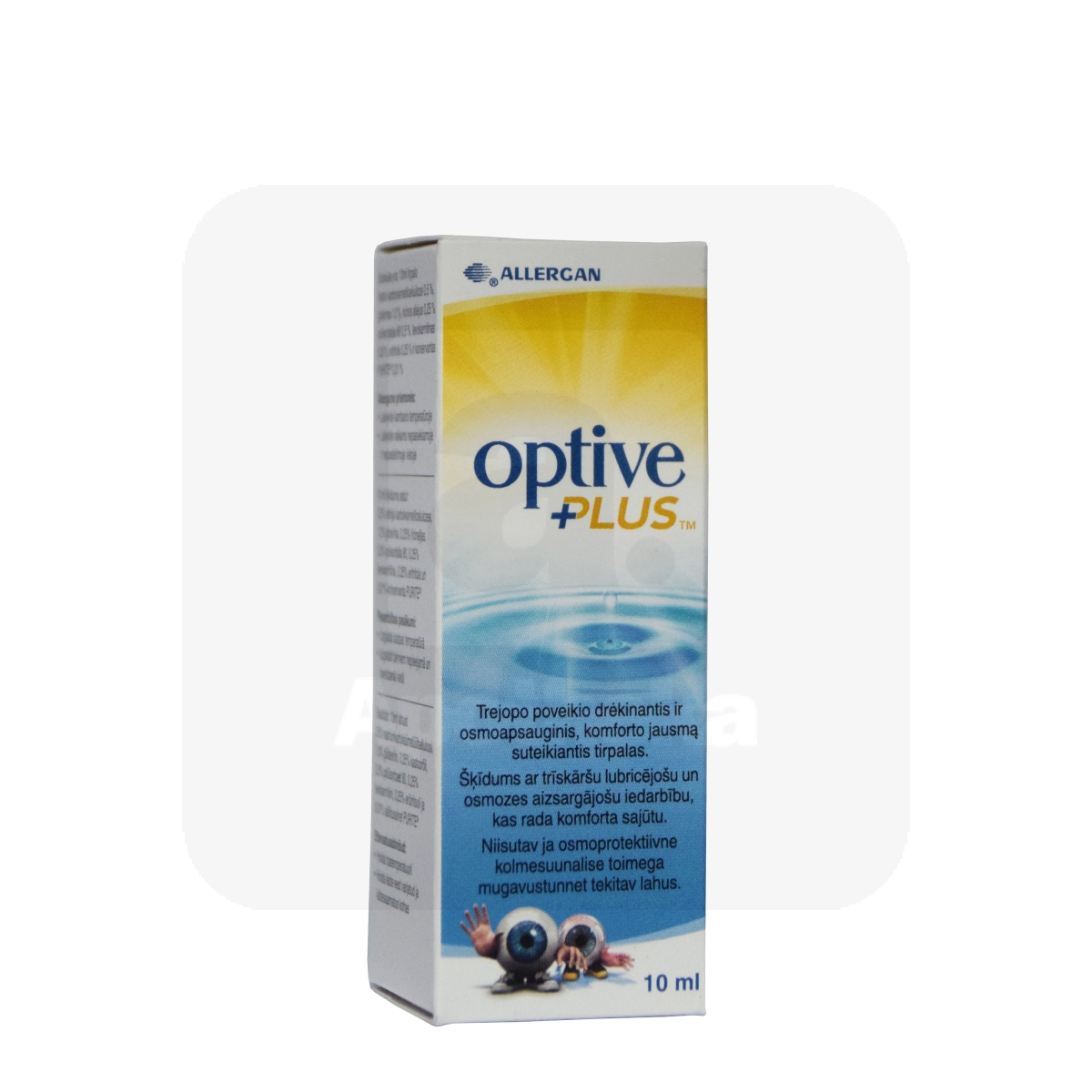 OPTIVE PLUS SILMATILGAD KOLMESUGUSE TOIMEGA 10ML - Tootepilt