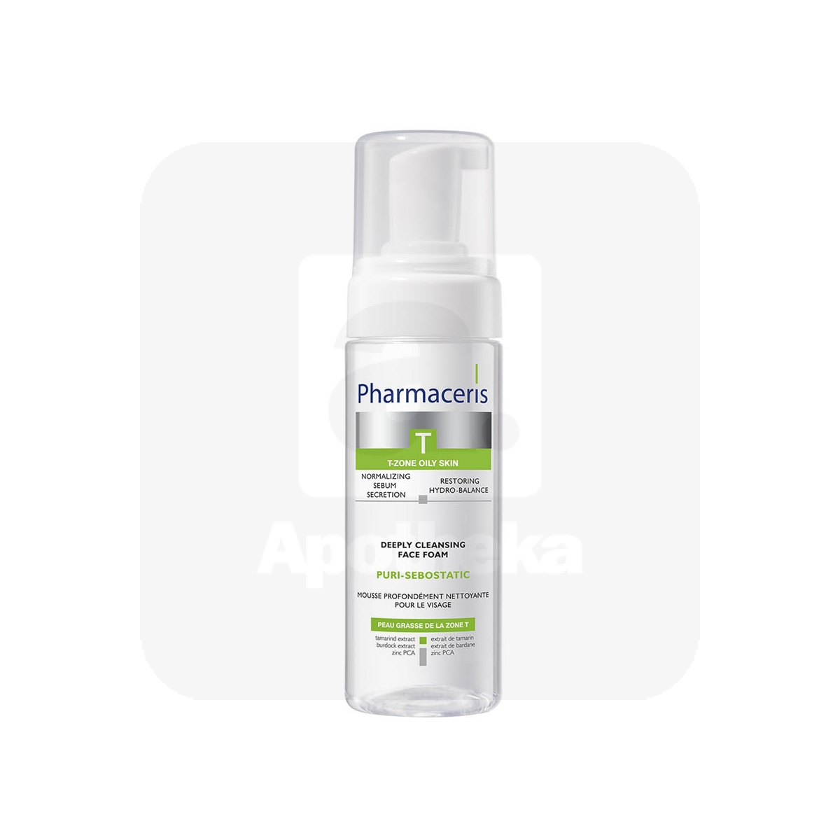 PHARMACERIS T PURI-SEBOSTATIC NÄOVAHT SÜGAVPUHASTAV 150ML - Tootepilt 1