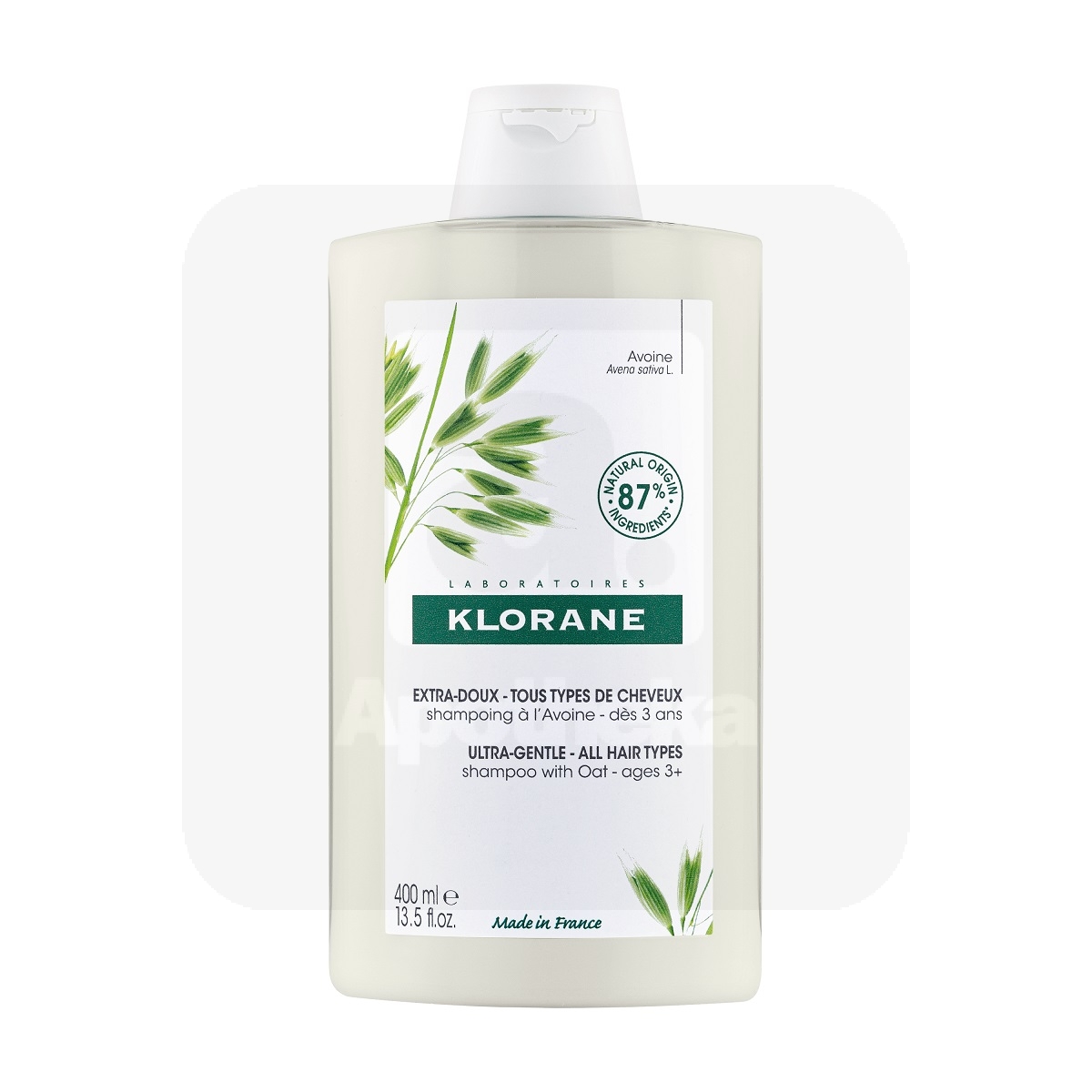 KLORANE SHAMPOON KAERAEKSTRAKTIGA 400ML - Tootepilt