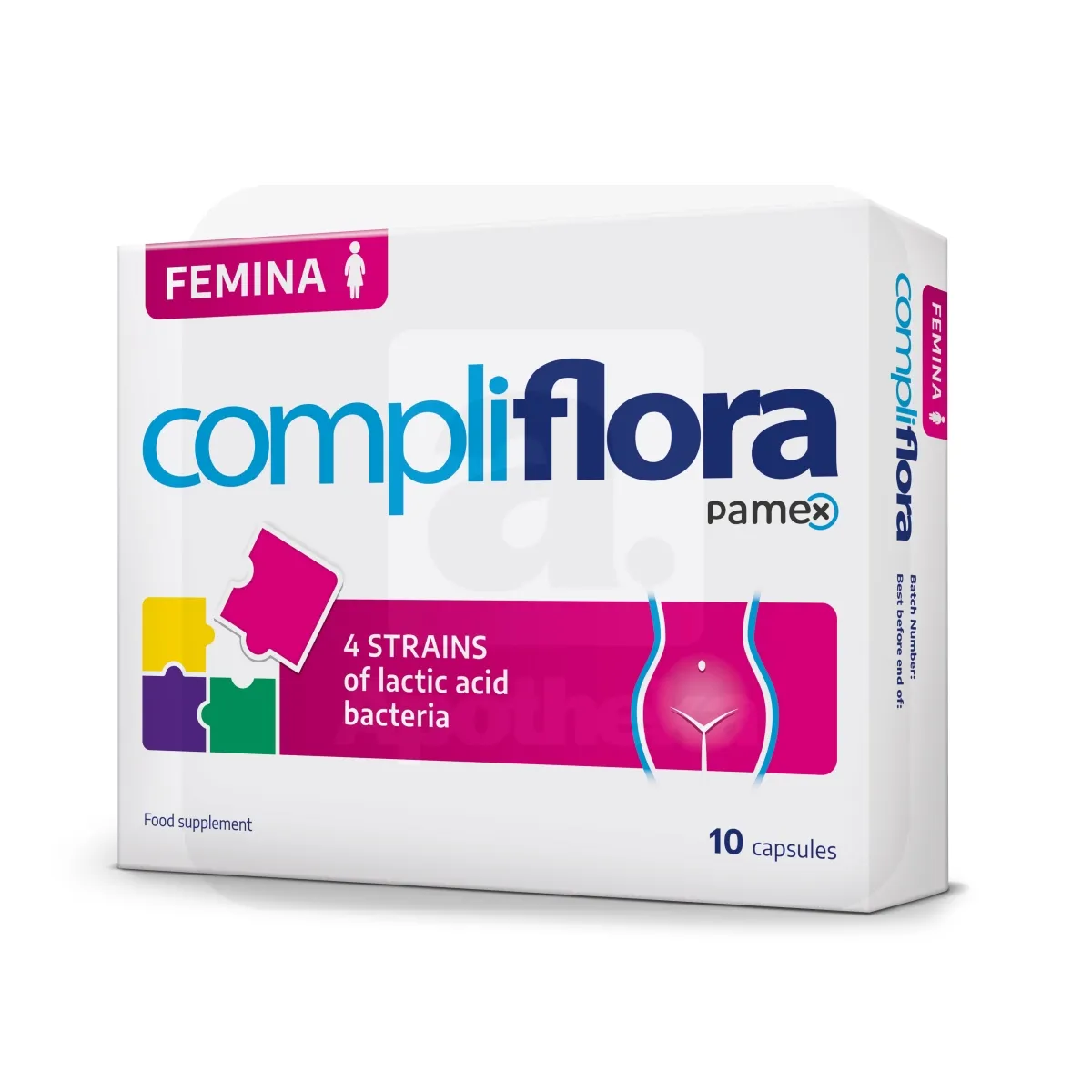 COMPLIFLORA FEMINA KAPSLID N10 - Tootepilt