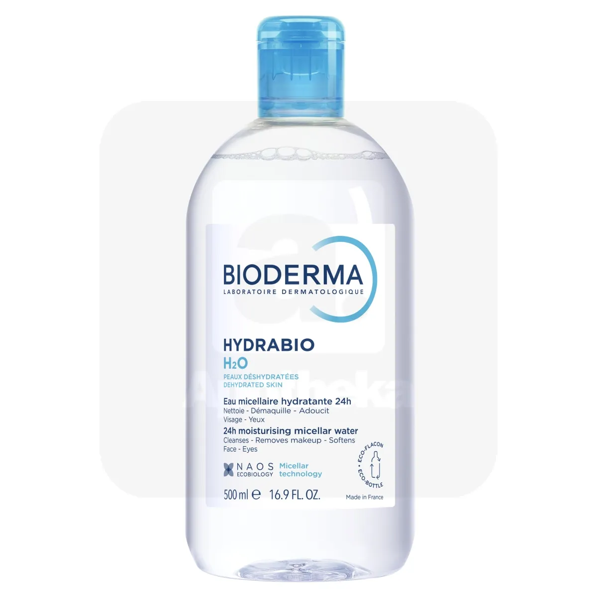 BIODERMA HYDRABIO H2O MITSELLAARVESI 500ML - Tootepilt