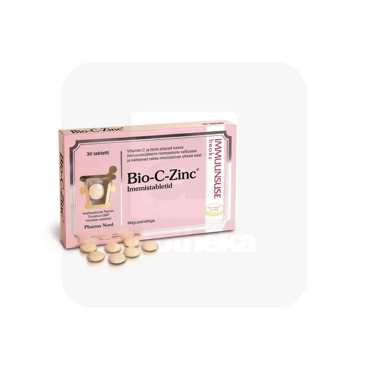 BIO-C-ZINC TBL N30 - Tootepilt