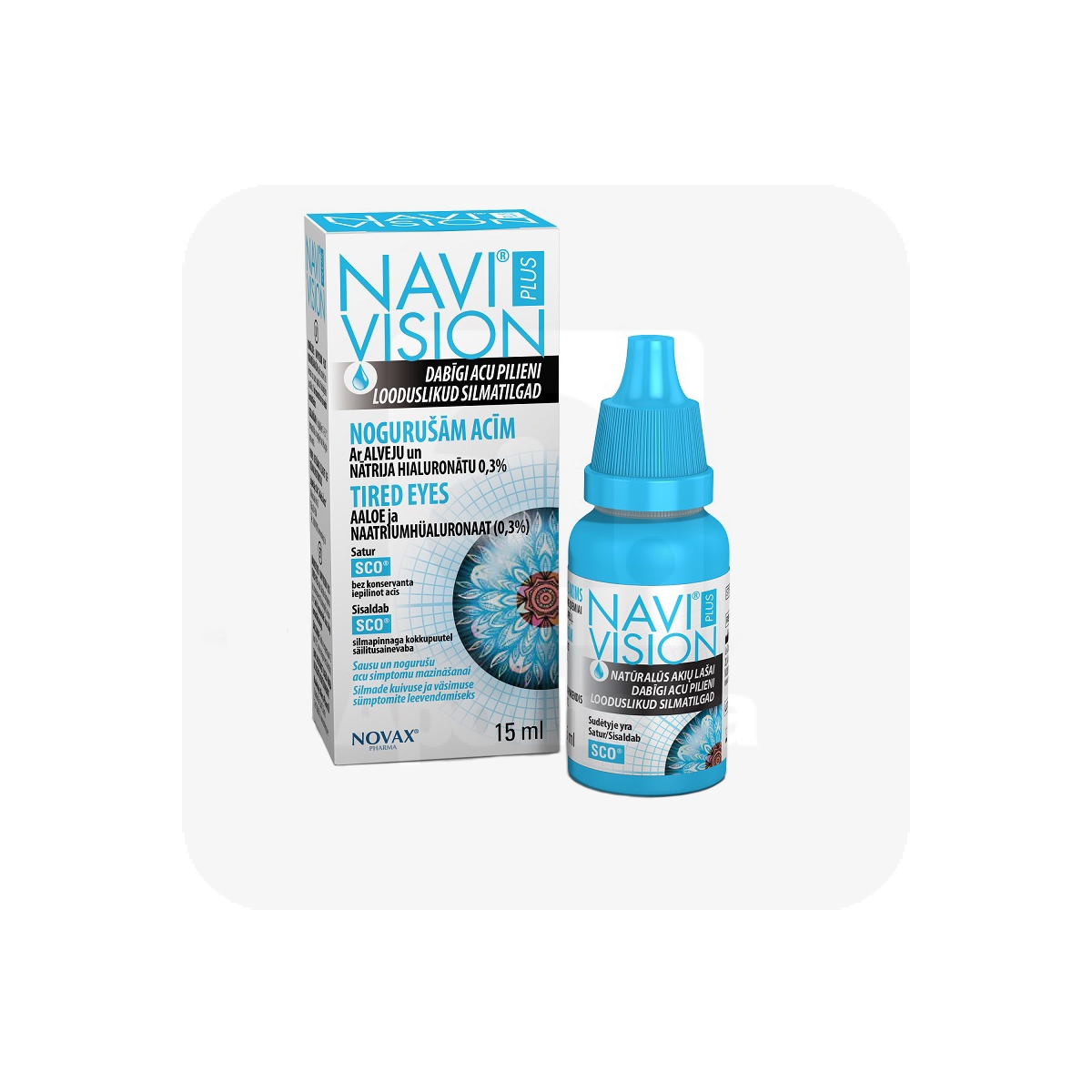 NAVI VISION PLUS TIRED EYE SILMATILGAD 15ML - Tootepilt