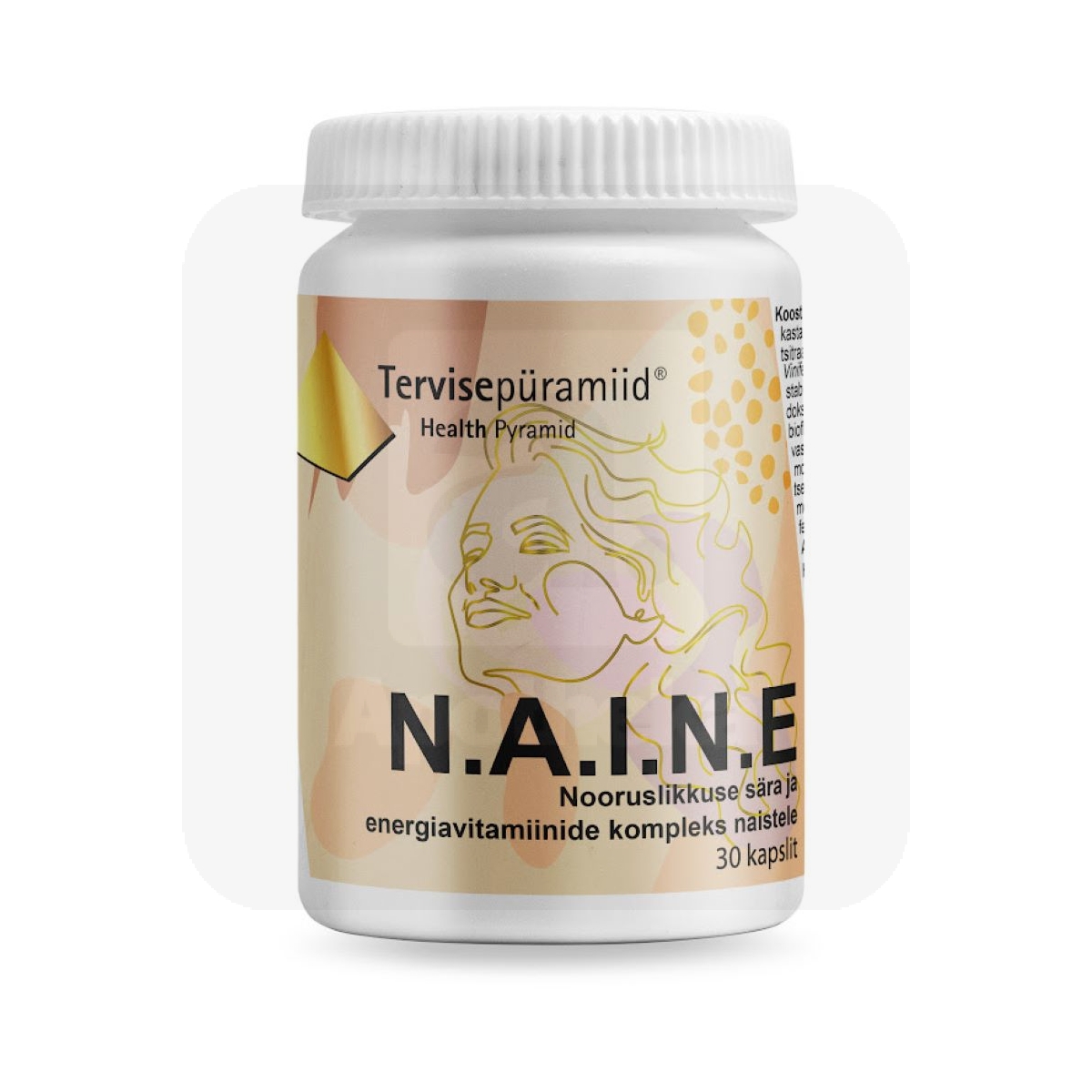 TERVISEPÜRAMIID N.A.I.N.E KAPSLID N30 - Tootepilt