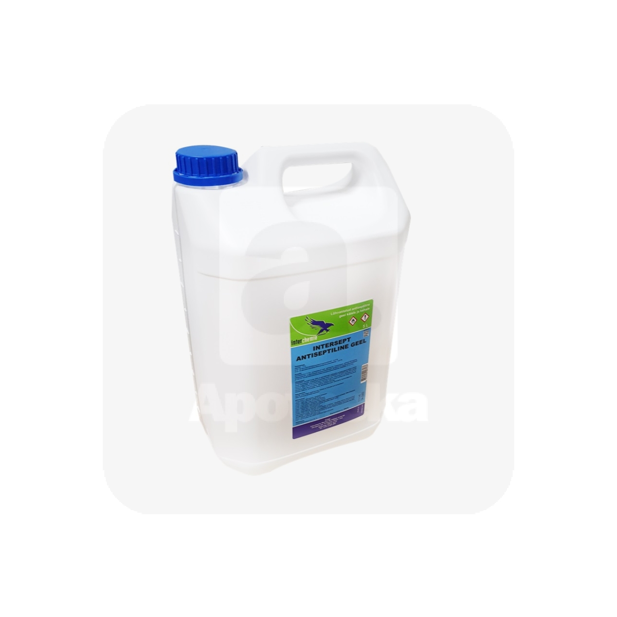 INTERSEPT ANTISEPTILINE GEEL KÄTELE 5L
