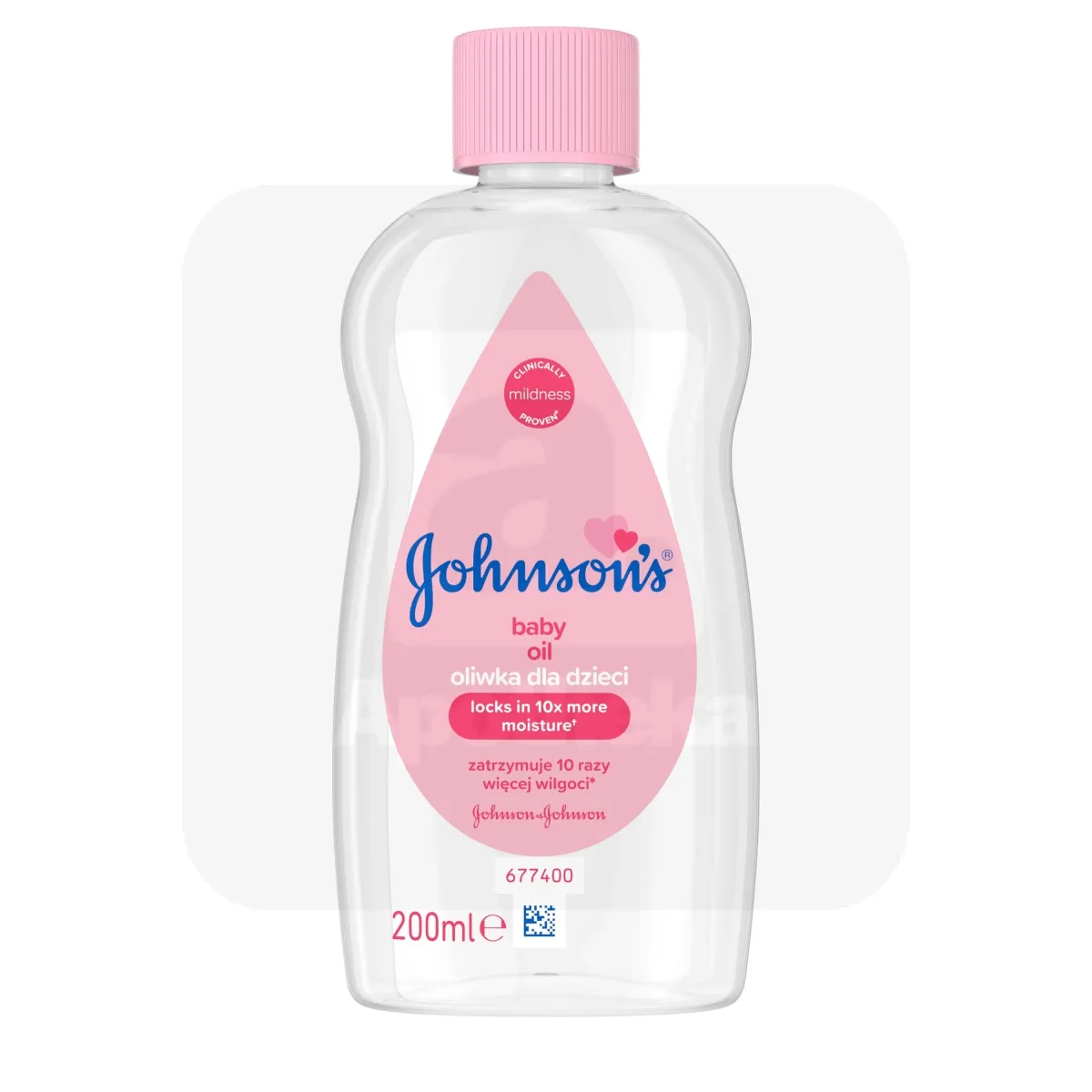 JOHNSON'S BEEBI ÕLI 200ML - Tootepilt