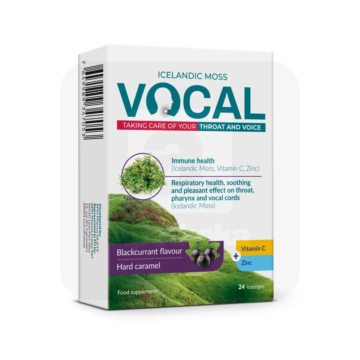 VOCAL MUSTSÕSTRAMAITSELINE KARAMEL N24 - Tootepilt