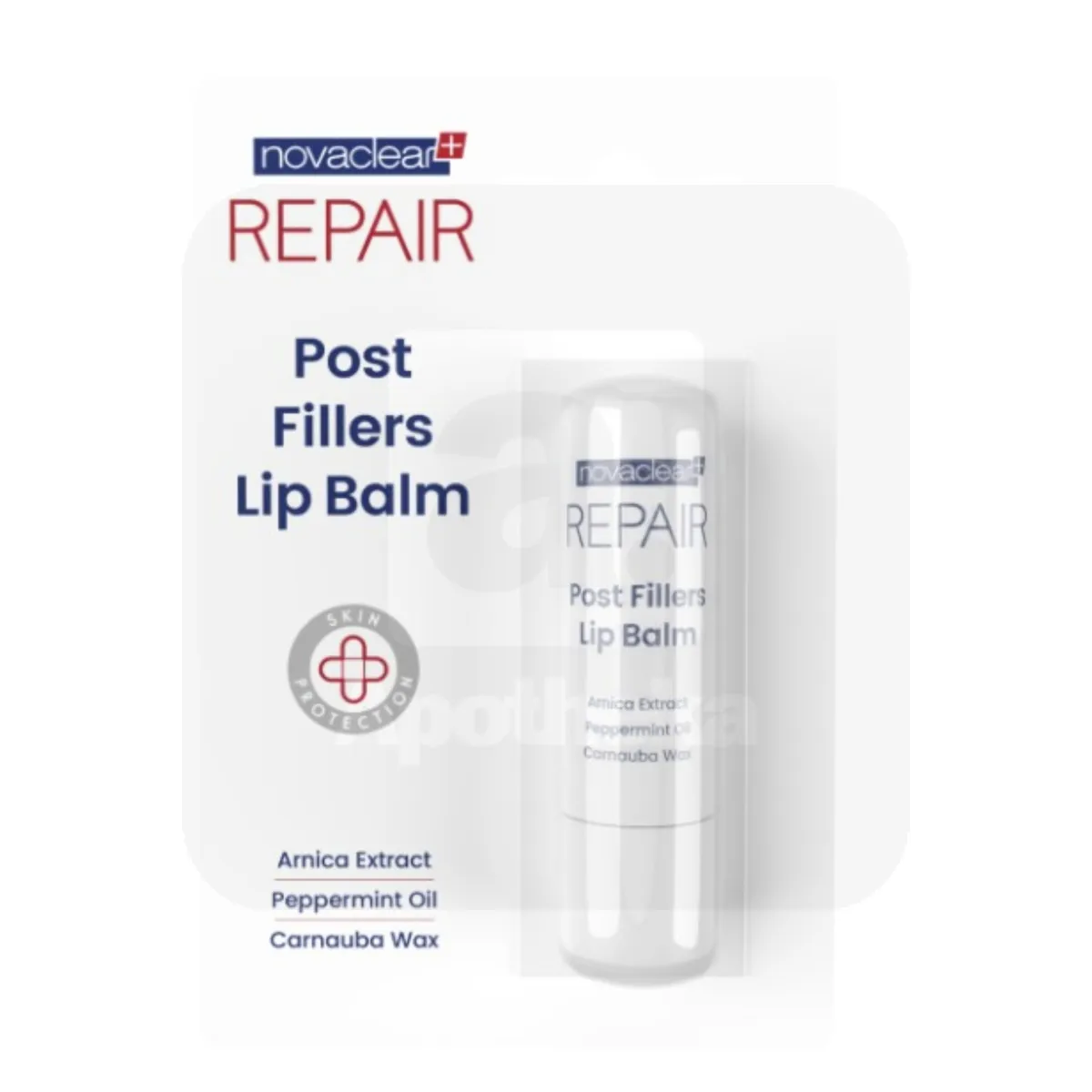 NOVACLEAR REPAIR HUULEPALSAM TÄITESÜSTIDE JÄRGNE 4,9G - Tootepilt 1