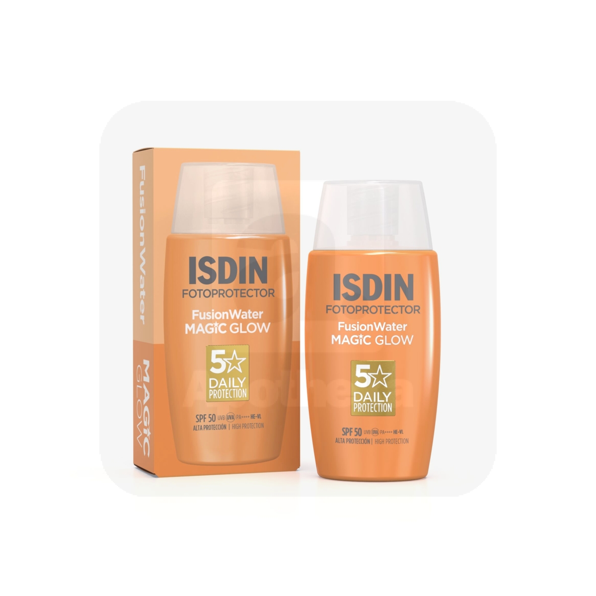 ISDIN SUN PÄIKESEKAITSEEMULSIOON MAGIC GLOW NÄOLE SPF50 50ML - Tootepilt