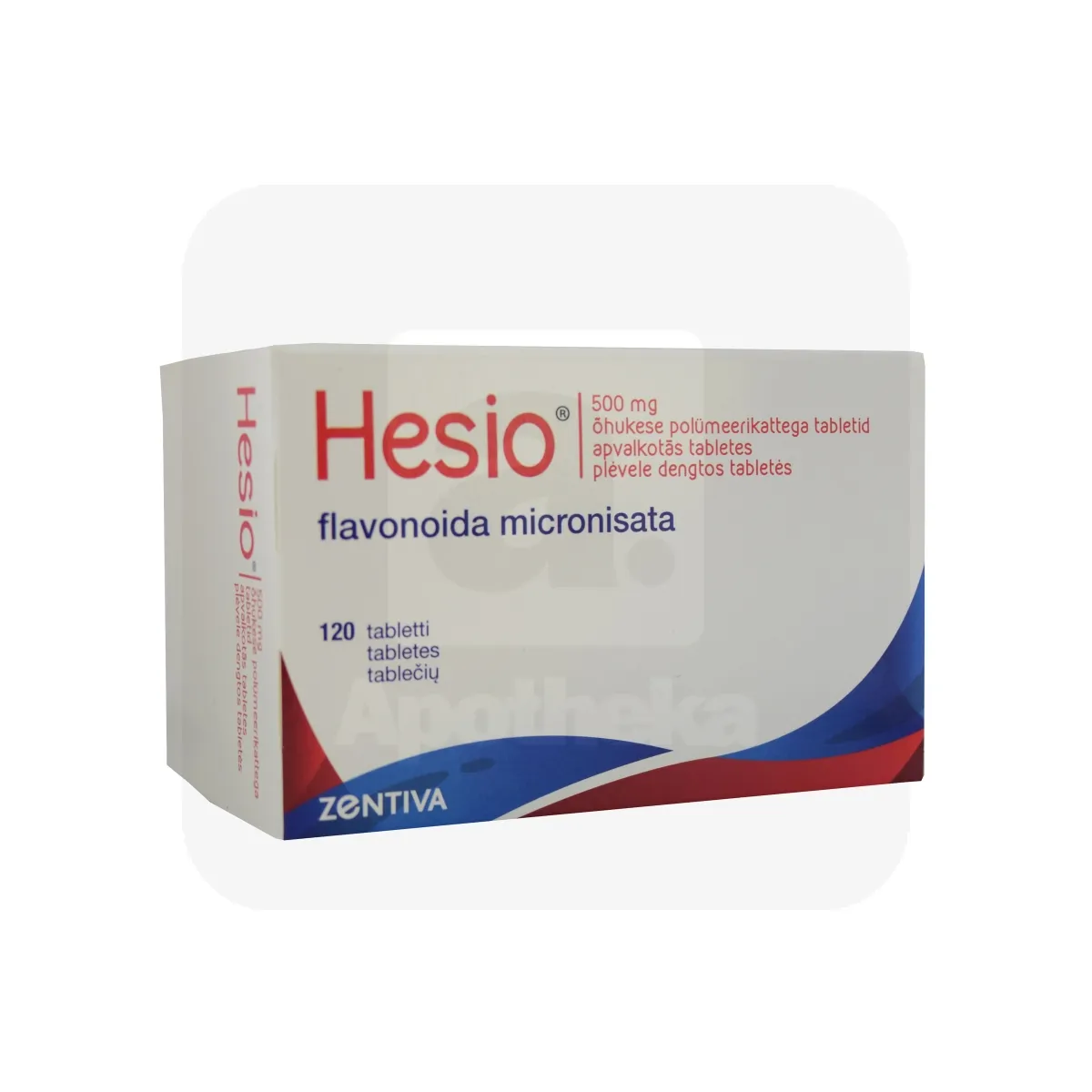 HESIO KATTEGA TBL 450MG+50MG N120 - Tootepilt