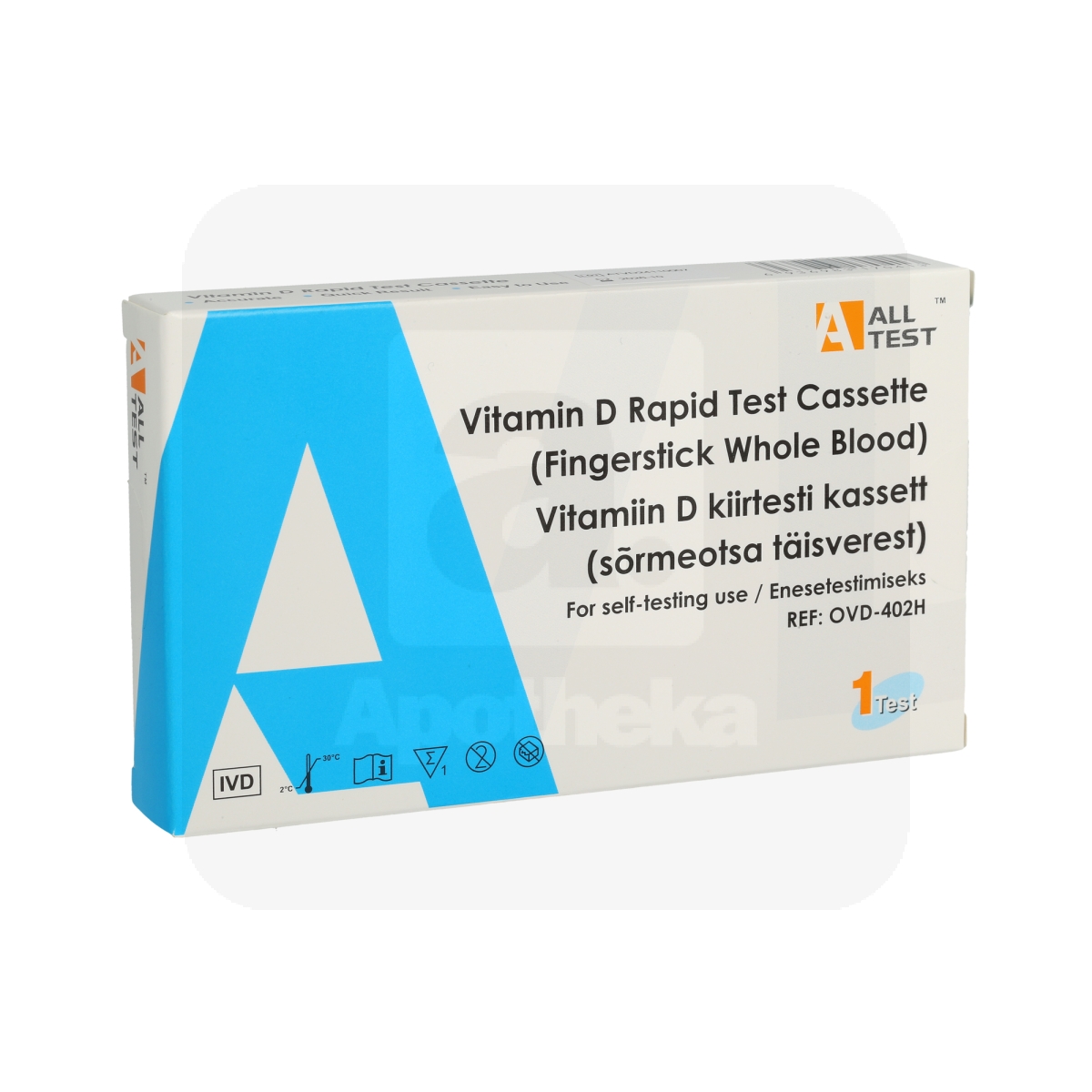 ALLTEST KIIRTEST VITAMIIN D N1 - Tootepilt