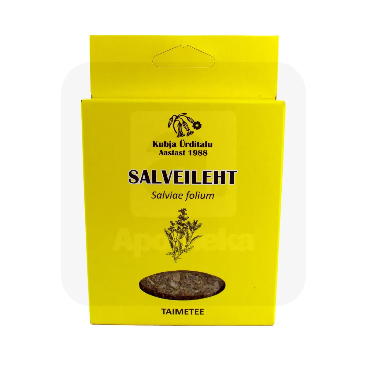 SALVEILEHT (SALVIAE FOLIAE) 20G (KARP) - Tootepilt