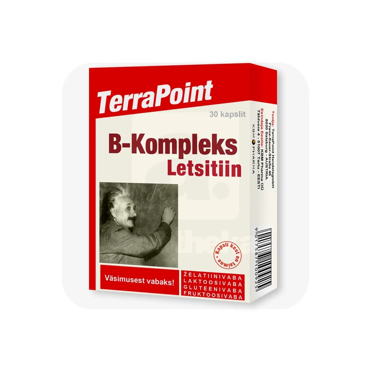 TERRAPOINT B-KOMPLEKS LETSITIIN CAPS N30 - Tootepilt