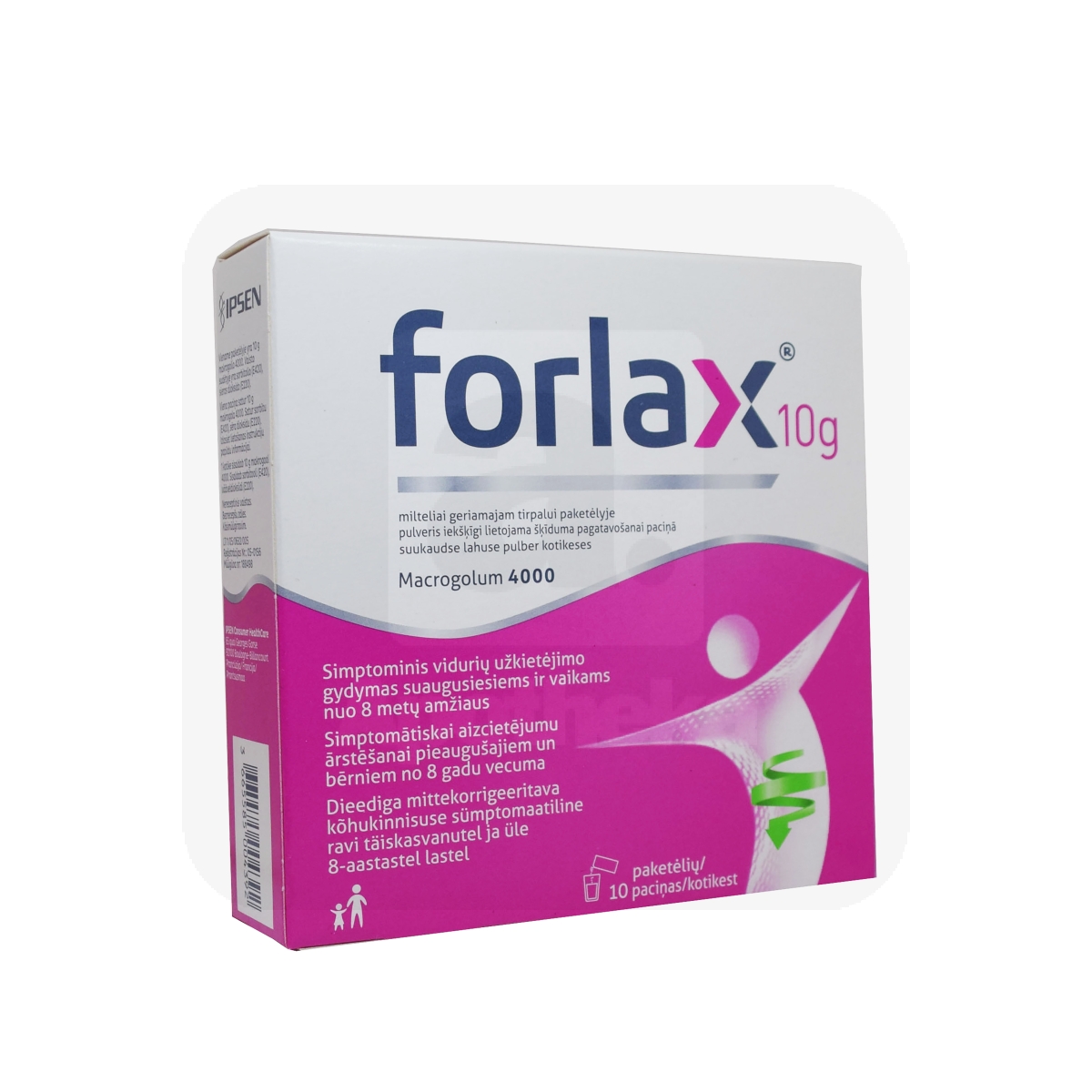 FORLAX SUUKAUDSE LAHUSE PULBER 10G N10 - Tootepilt