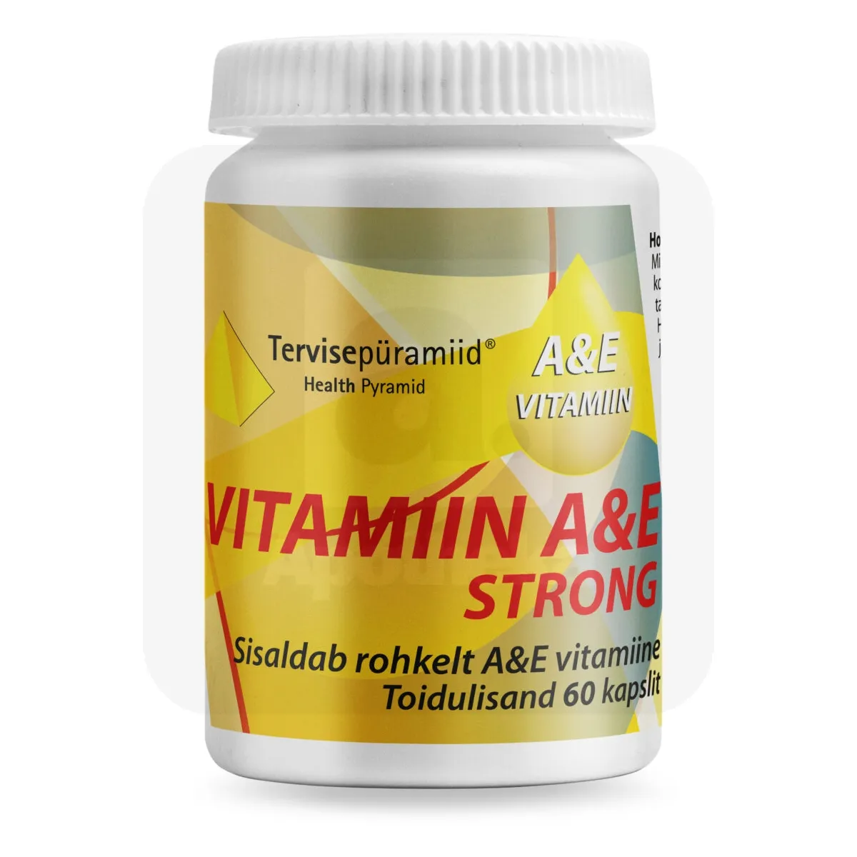 TERVISEPÜRAMIID VITAMIIN A+E STRONG KAPSLID N60 - Tootepilt