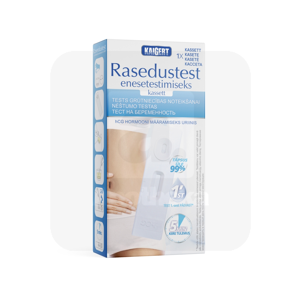 RASEDUSTEST KAIGERT (KASSETT) - Tootepilt