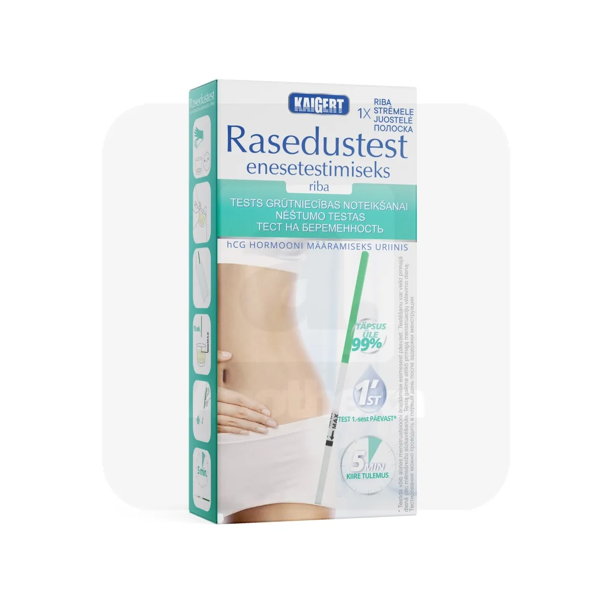 RASEDUSTEST KAIGERT (RIBA) - Tootepilt