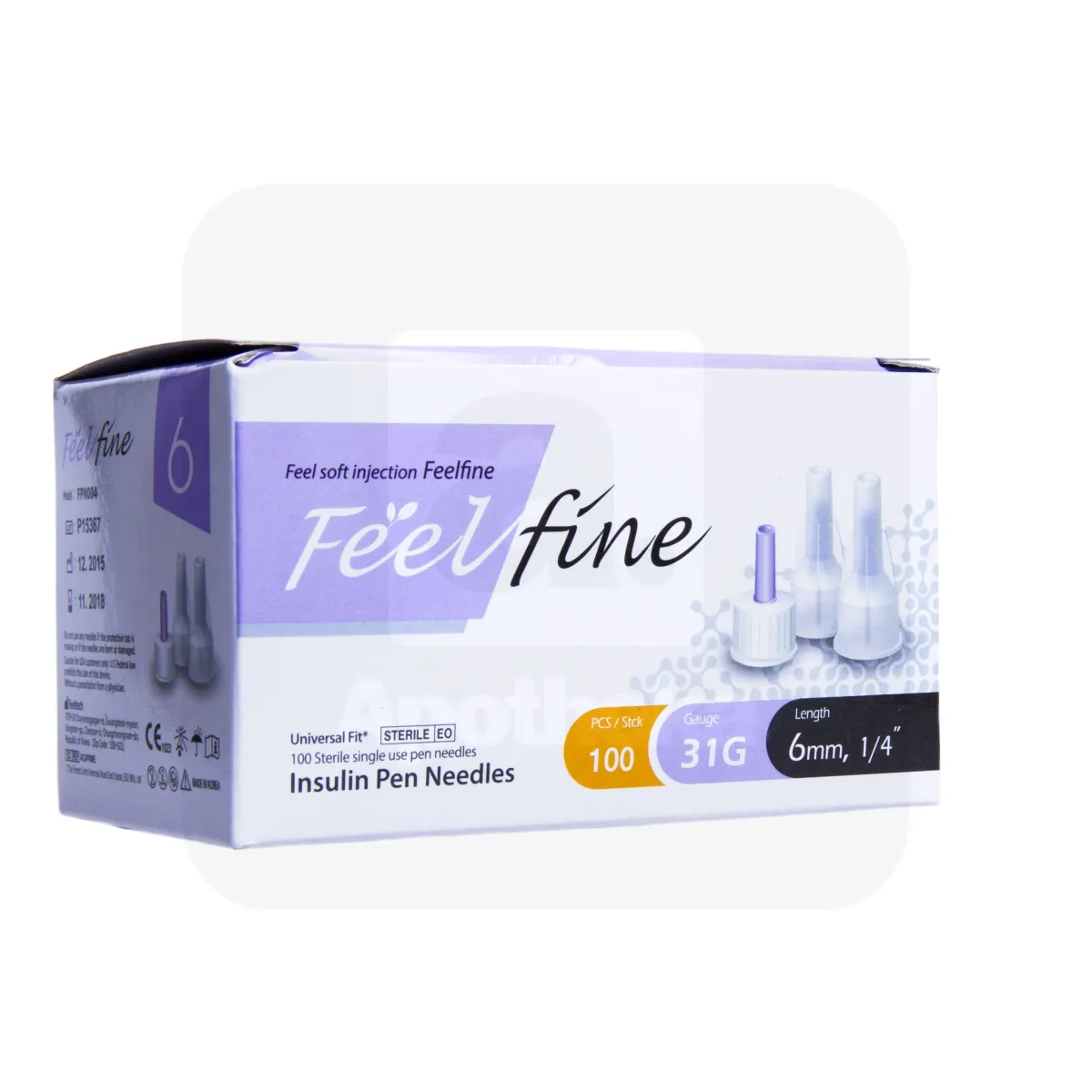 INSULIININÕELAD SMS FEELFINE 31G 6MM N100 - Tootepilt