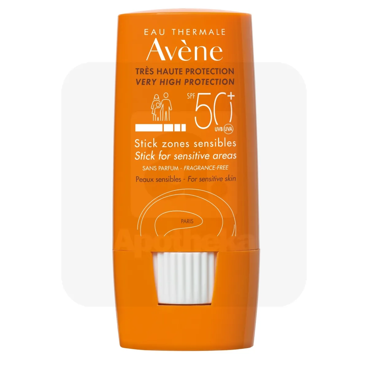 AVENE SUN PÄIKESEKAITSEPULK SPF50+ 8G - Tootepilt 1