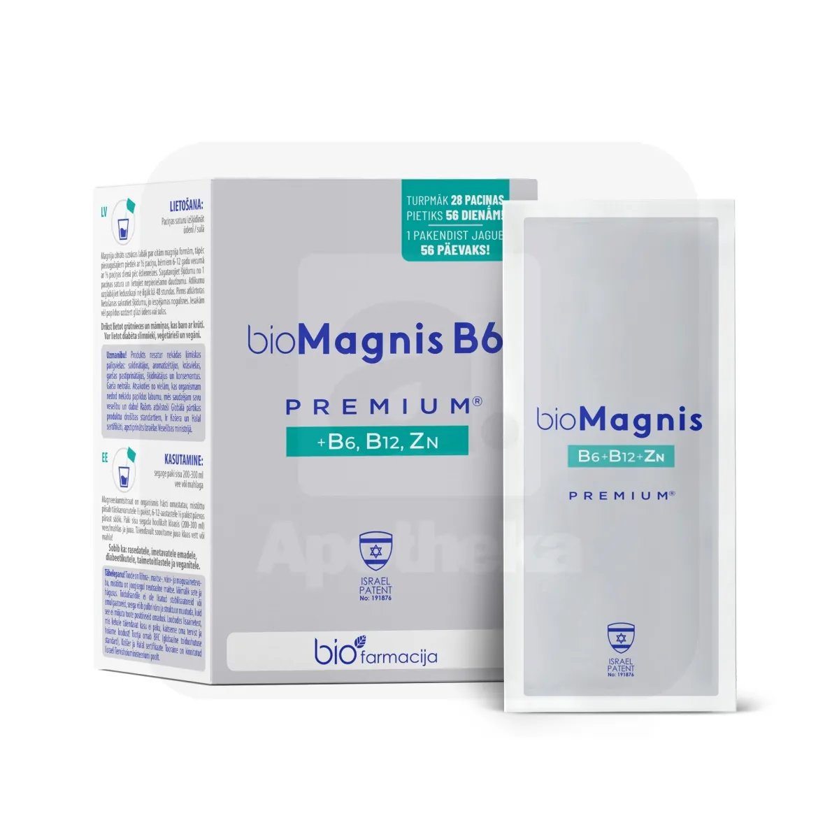 BIO MAGNIS B6 PREMIUM PULBER N28 - Tootepilt