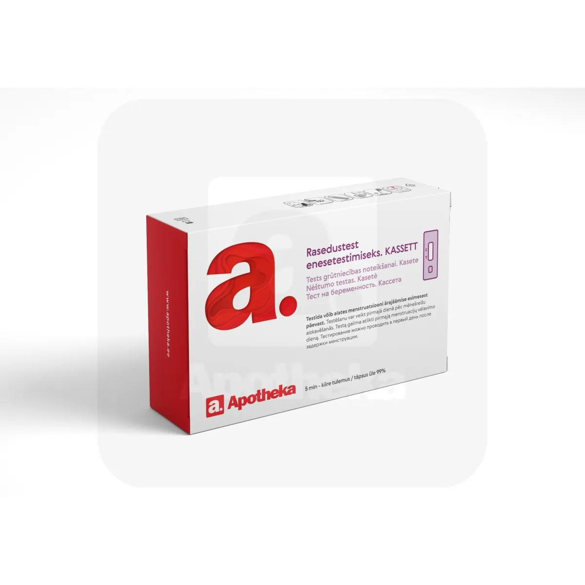 A. RASEDUSTEST (KASSETT) - Tootepilt 1