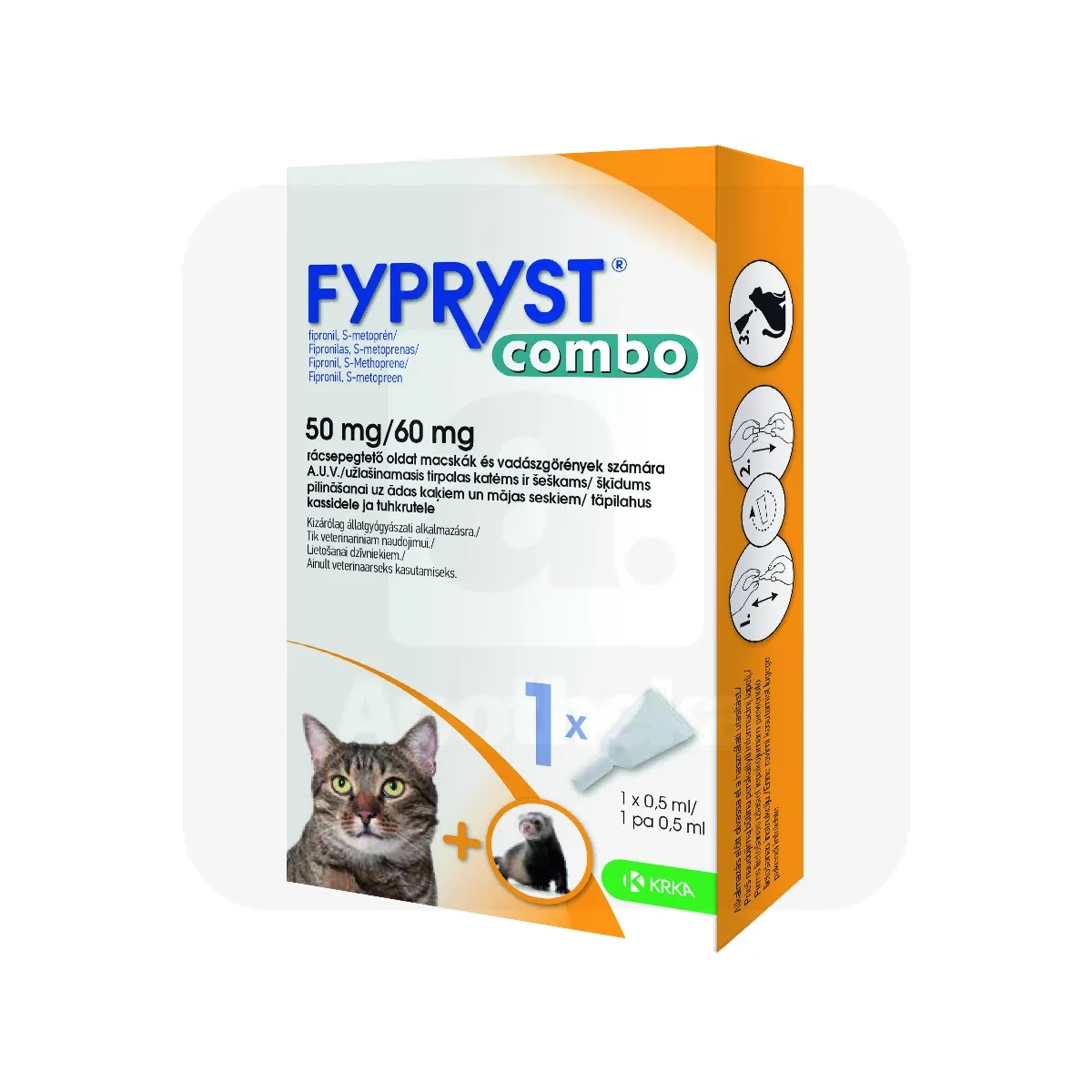 FYPRYST COMBO TÄPILAHUS 50+60MG/0,5ML N1 (KASS) - Tootepilt