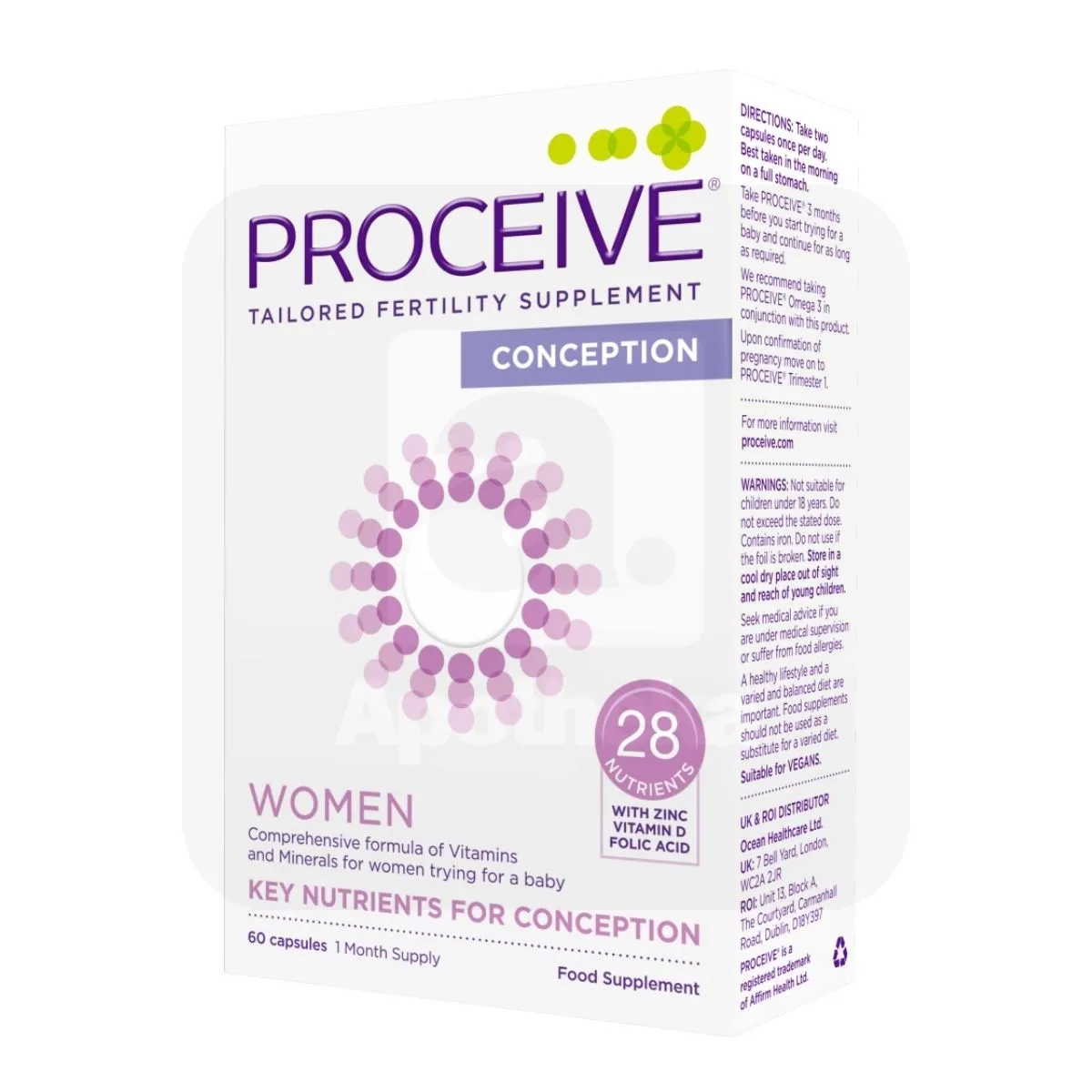 PROCEIVE CONSEPTION WOMAN KAPSLID N60 - Tootepilt