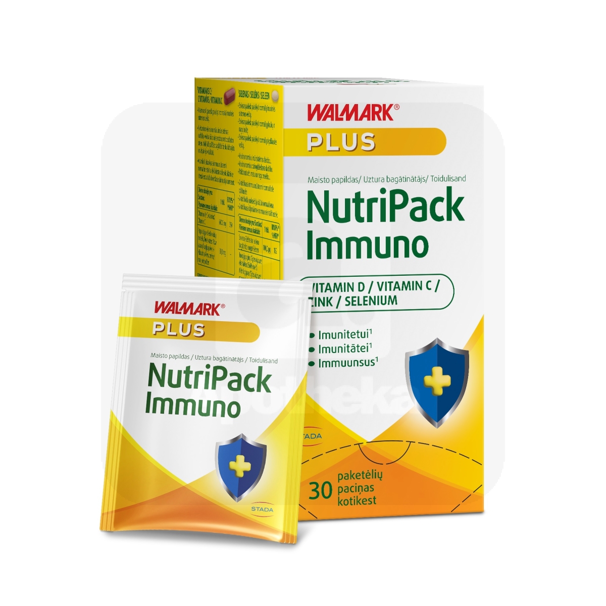 WALMARK NUTRIPACK IMMUNO N30 - Tootepilt