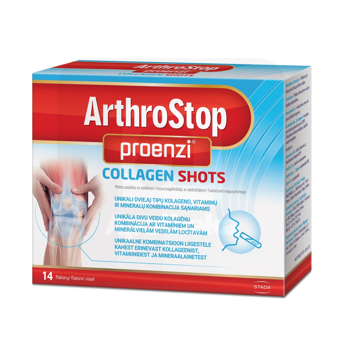 PROENZI ARTHROSTOP COLLAGEN SHOTS 25ML N14 - Tootepilt