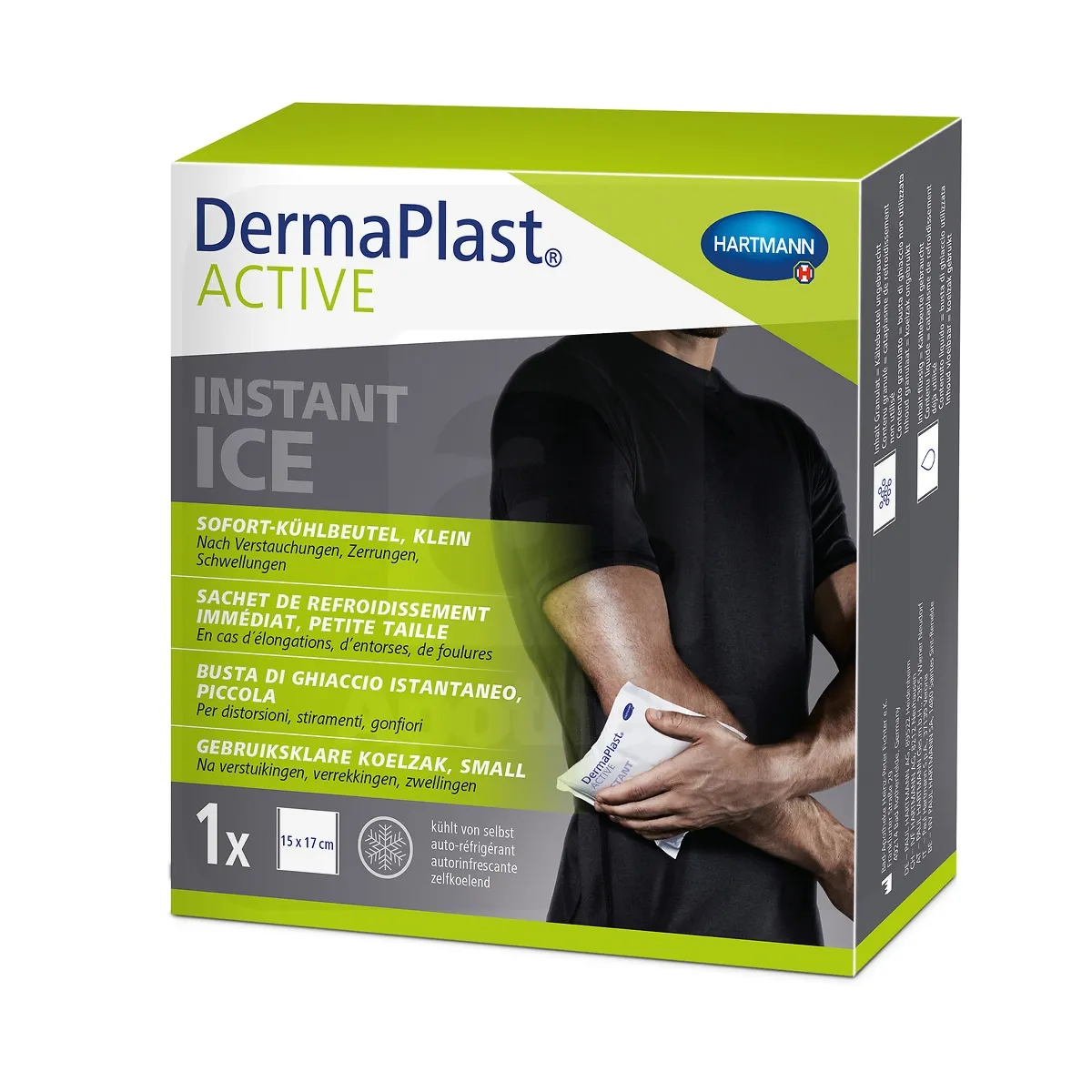 DERMAPLAST ACTIVE KÜLMAKOMPRESS (ISEKÜLMUV) 15X17CM - Tootepilt