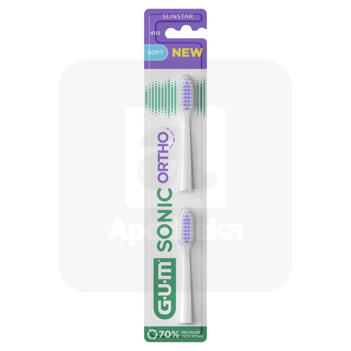 GUM ELEKTRILINE HAMBAHARI VARUOTSIK SONIC ORTHO N2 - Tootepilt