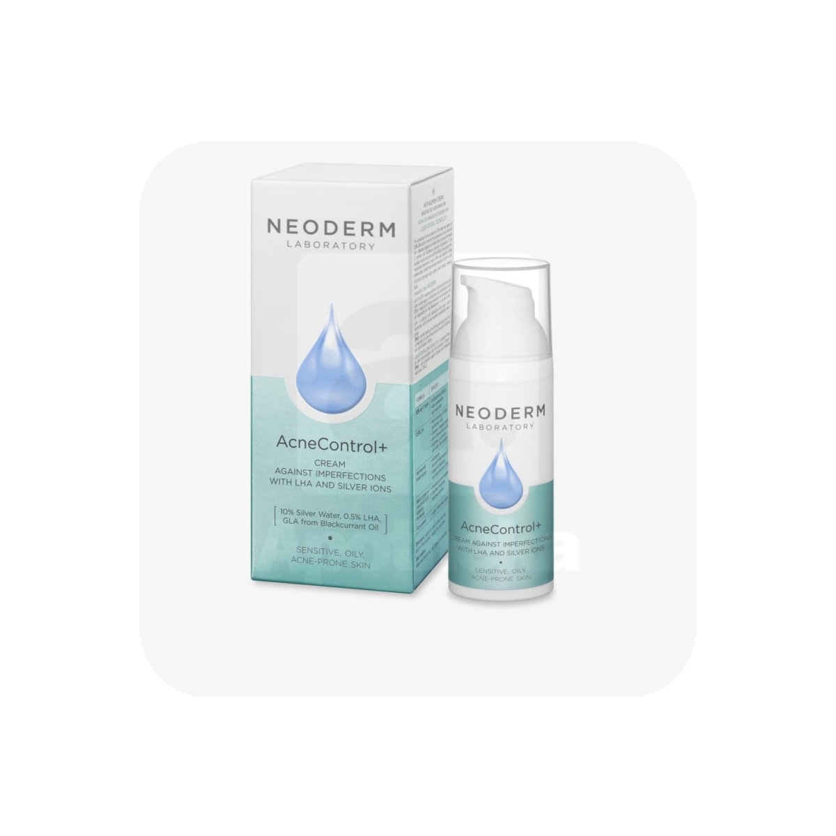Neoderm AcneControl+ LHA ja hõbedaioonidega kreem probleemsele nahale