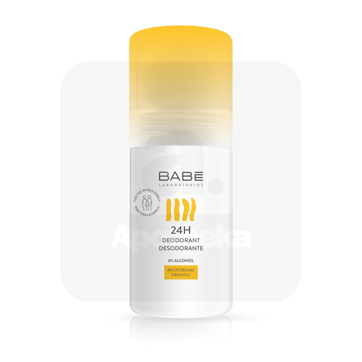 BABE RULLDEODORANT 24H ALUMIINIUMIVABA 50ML - Tootepilt