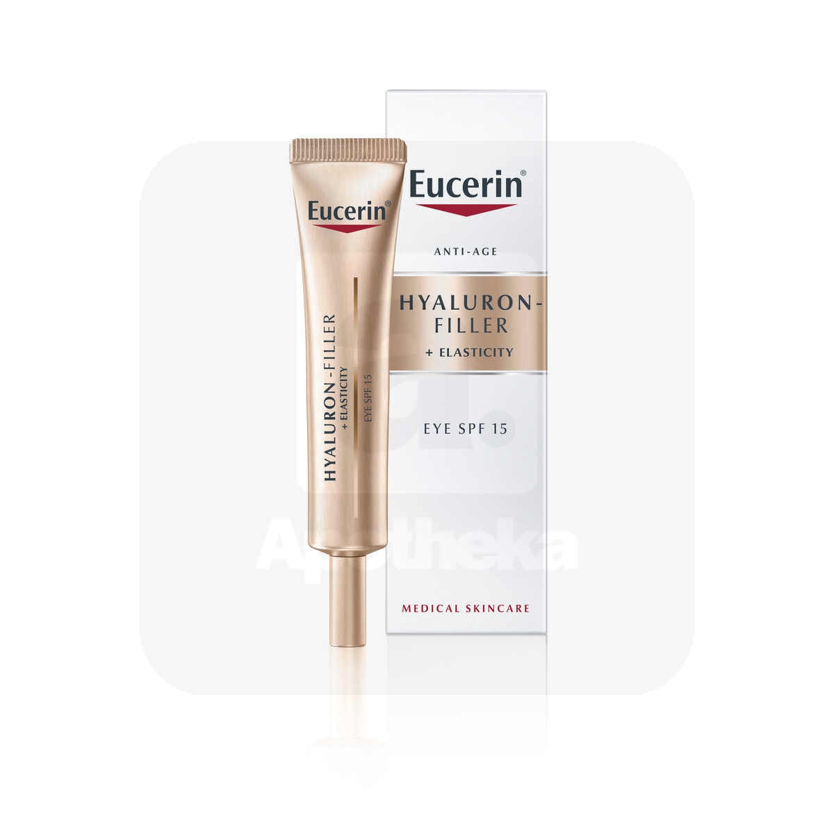 EUCERIN HYALURON FILLER+ELASTICITY SILMAÜMBRUSKREEM 15ML