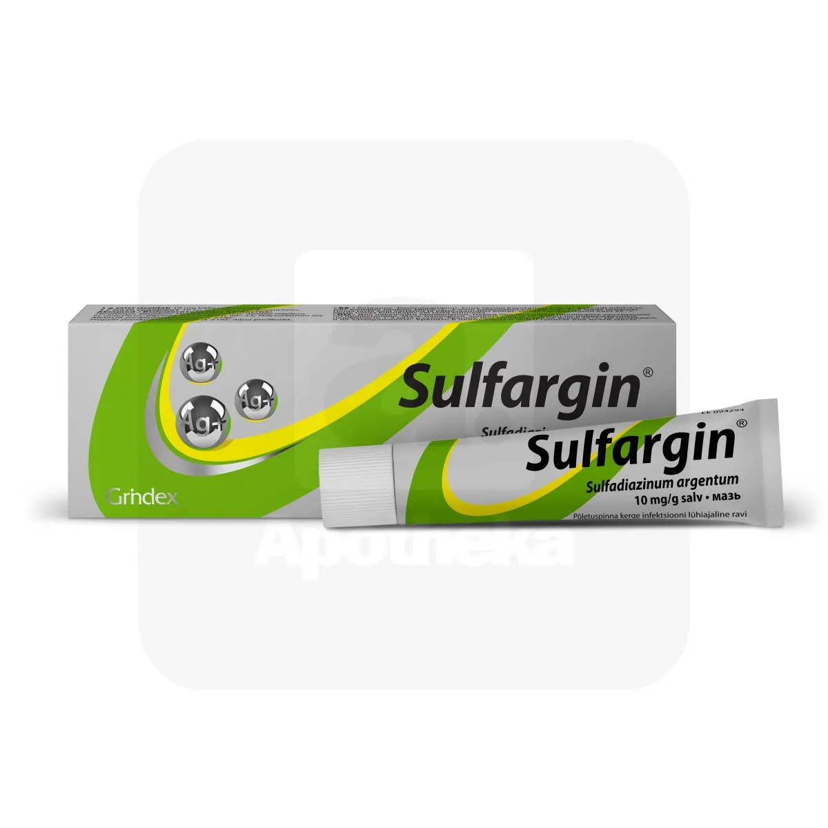 SULFARGIN SALV 10MG/G 15G - Tootepilt 1