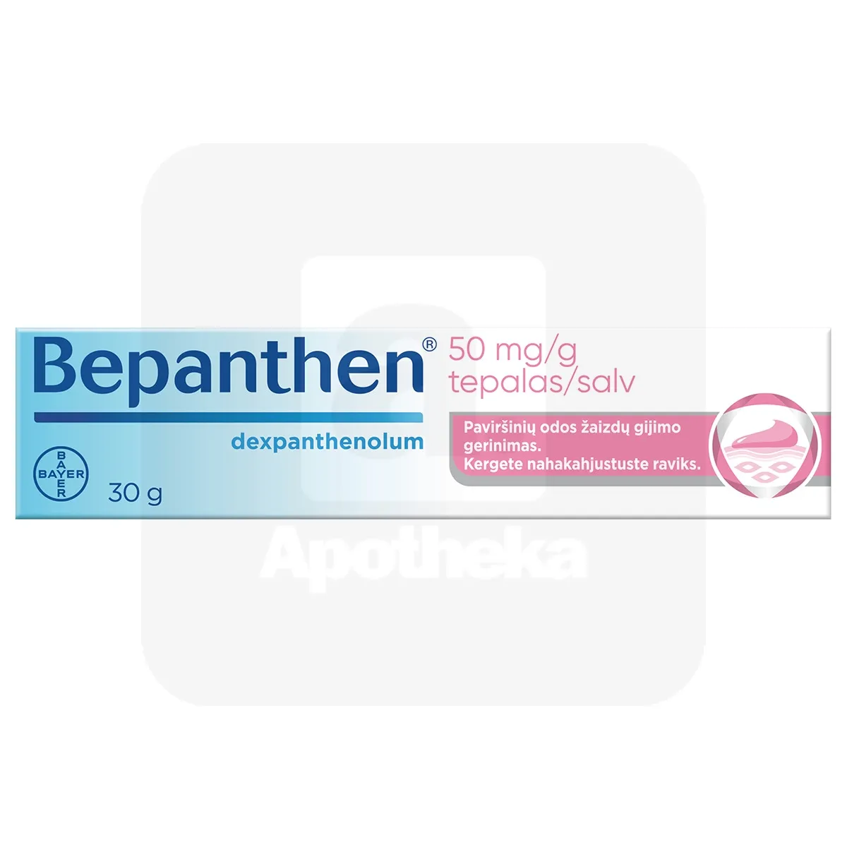BEPANTHEN SALV 50MG/G 30G - Tootepilt