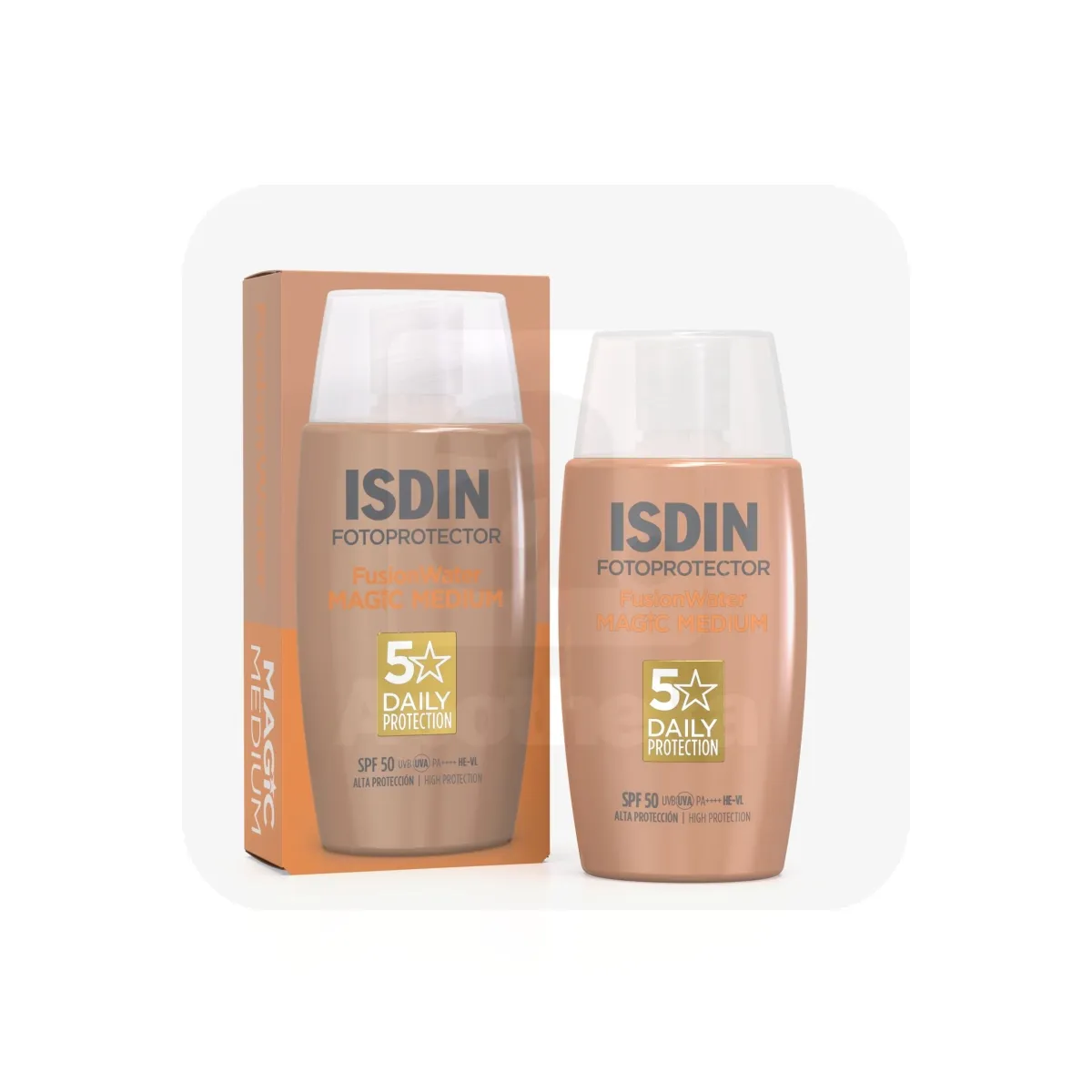 ISDIN SUN PÄIKESEKAITSEEMULSIOON MAGIC MEDIUM SPF50 50ML - Tootepilt