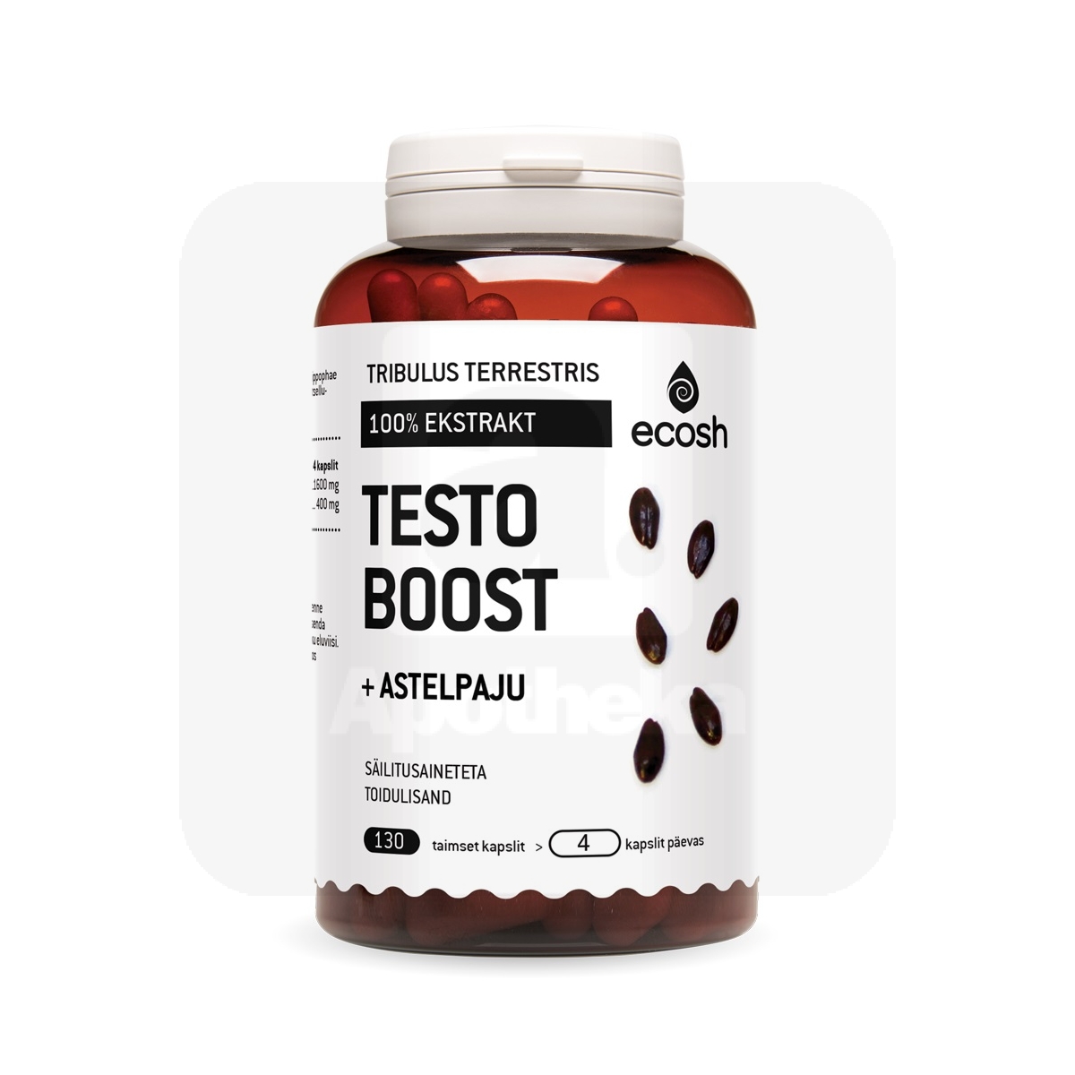 ECOSH TESTOBOOST+ASTELPAJU KAPSLID N130
