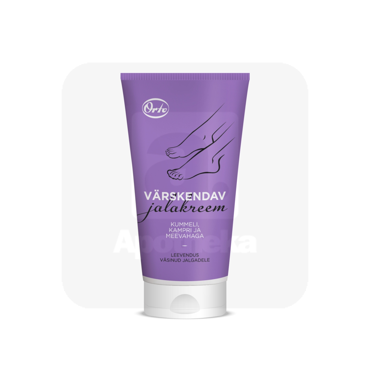 ORTO JALAKREEM VÄRSKENDAV 150ML - Tootepilt
