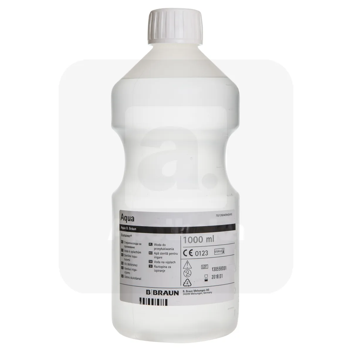 AQUA B. BRAUN (LOPUTUSLAHUS) 1000ML - Tootepilt