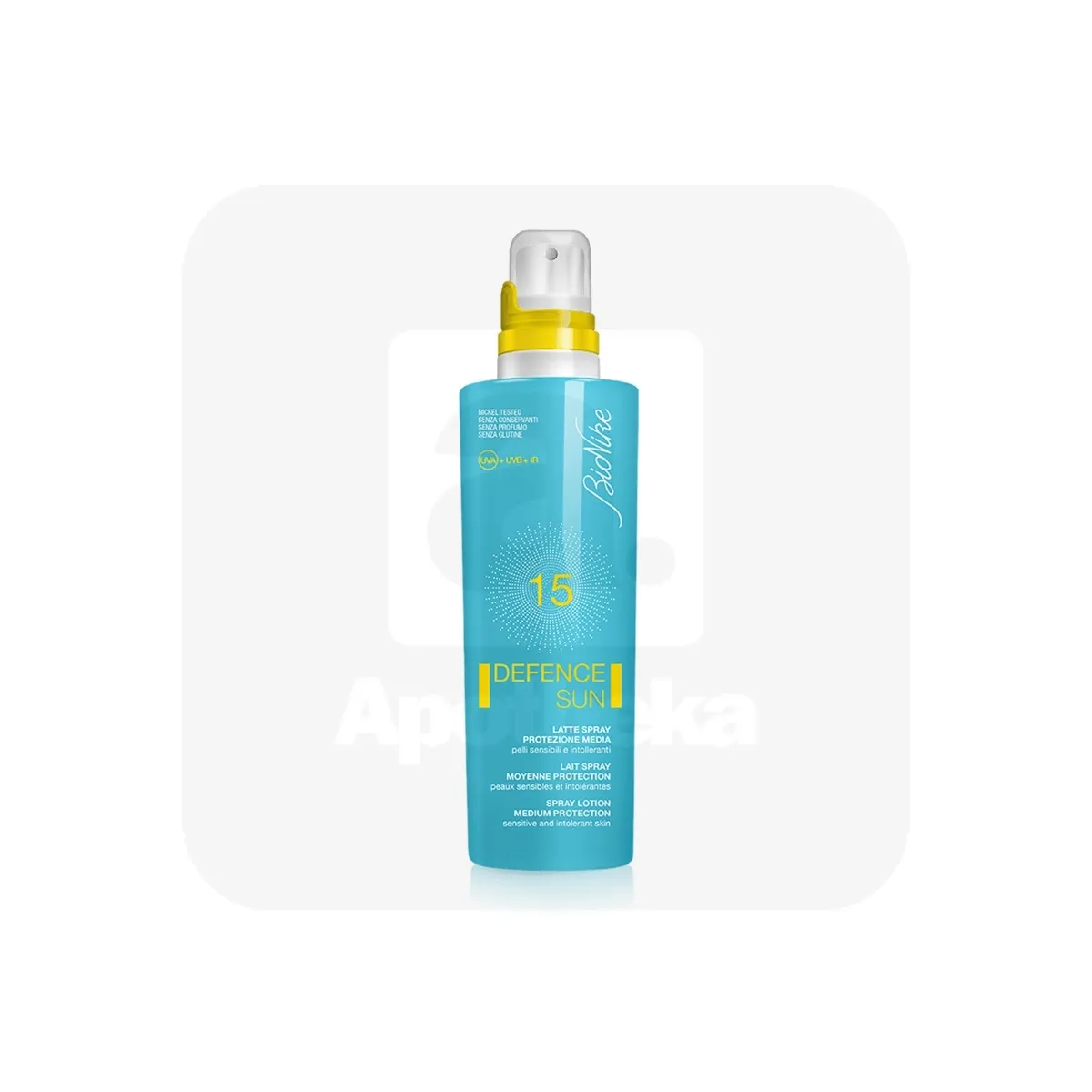 BIONIKE SUN PÄIKESEKAITSESPREI SPF15 200ML - Tootepilt