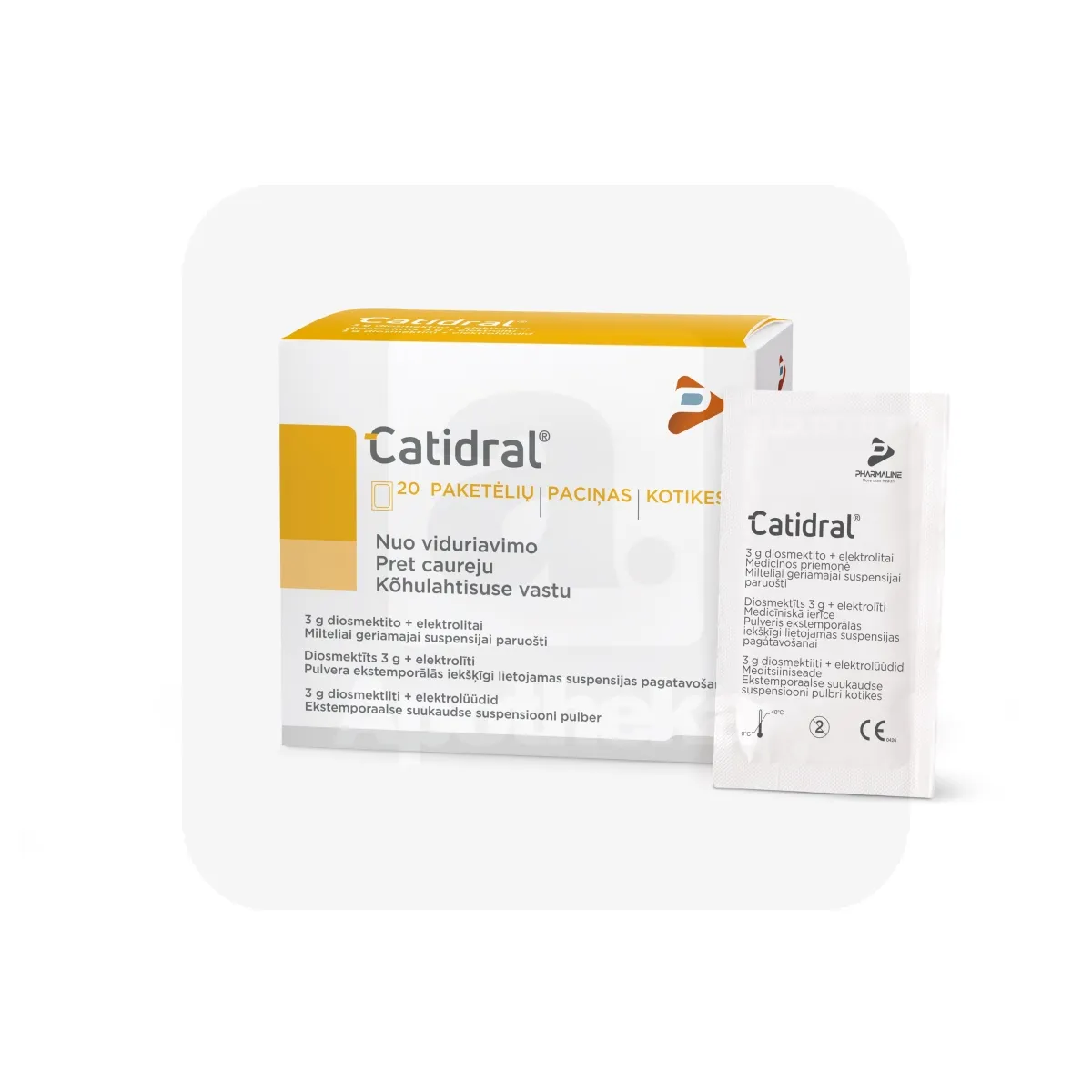 CATIDRAL SUUKAUDSE SUSPENSIOONI PULBER N20 - Tootepilt