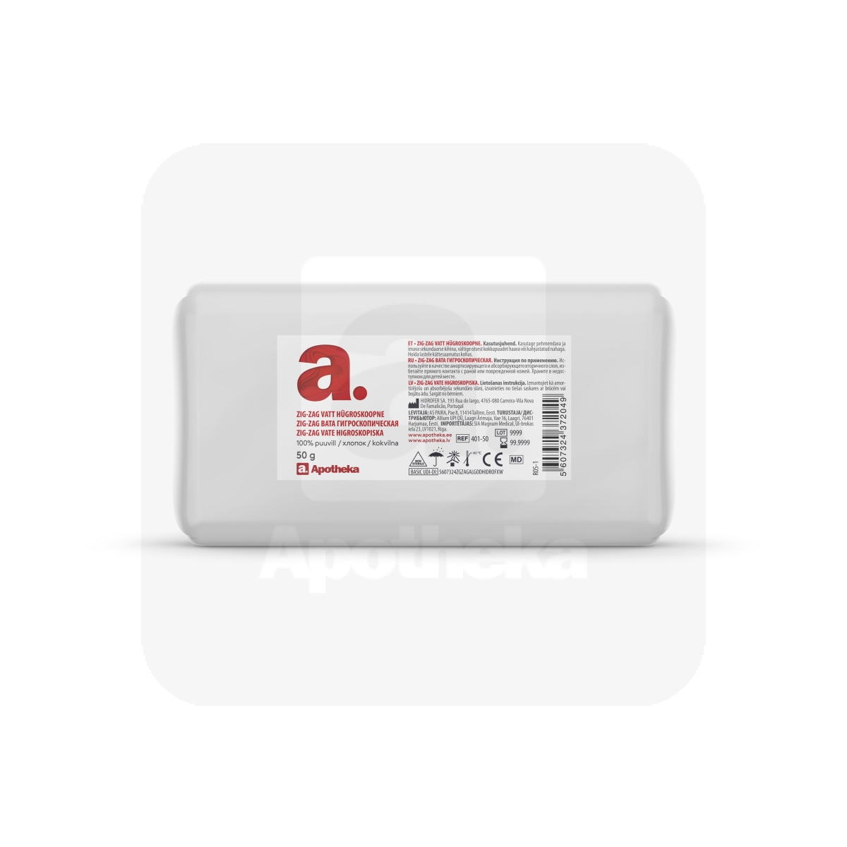 A. VATT (MITTESTERIILNE, SIKSAK) 50G - Tootepilt 1