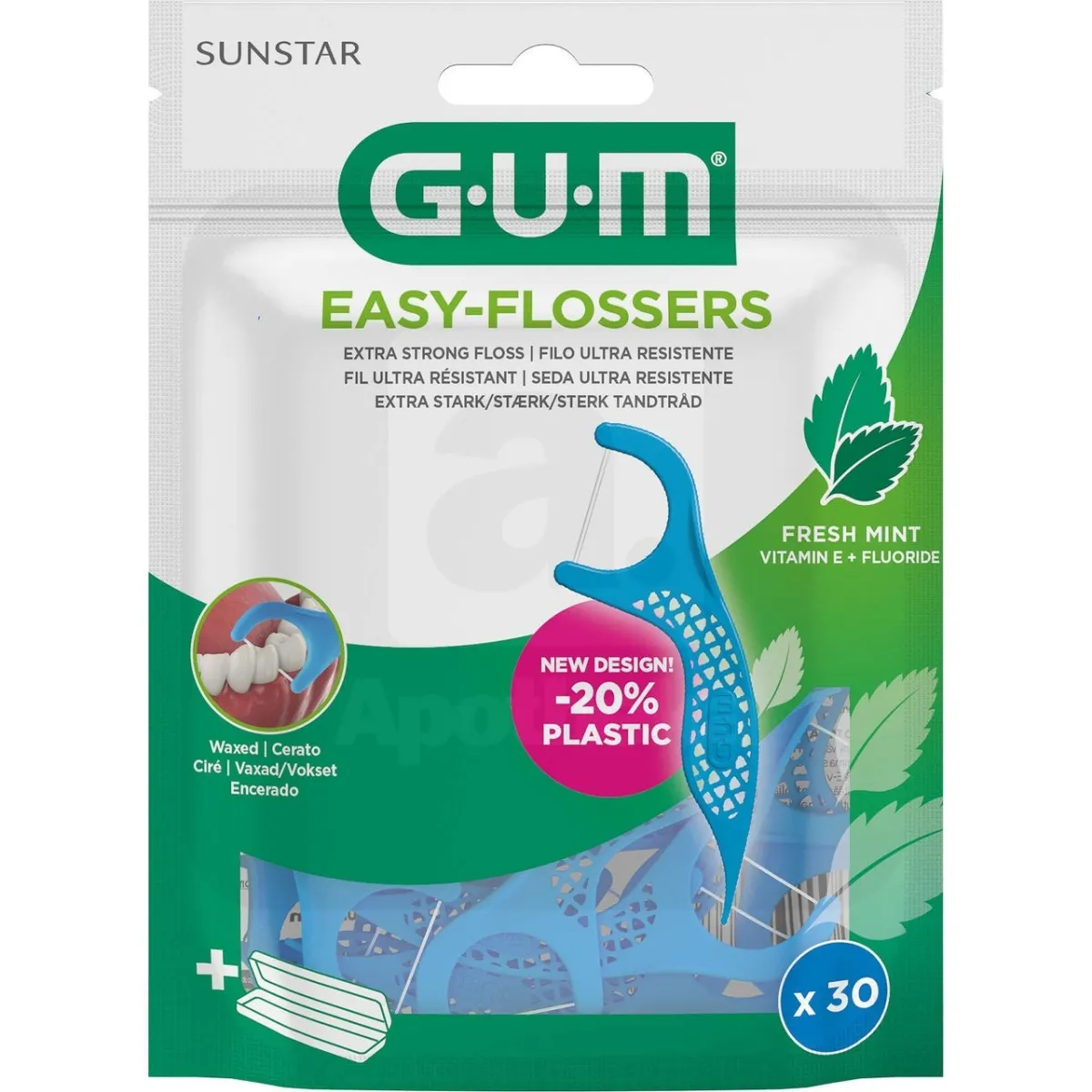 GUM HAMBANIIDID EASY FLOSSERS KAASASKANTAVAD N30 - Tootepilt