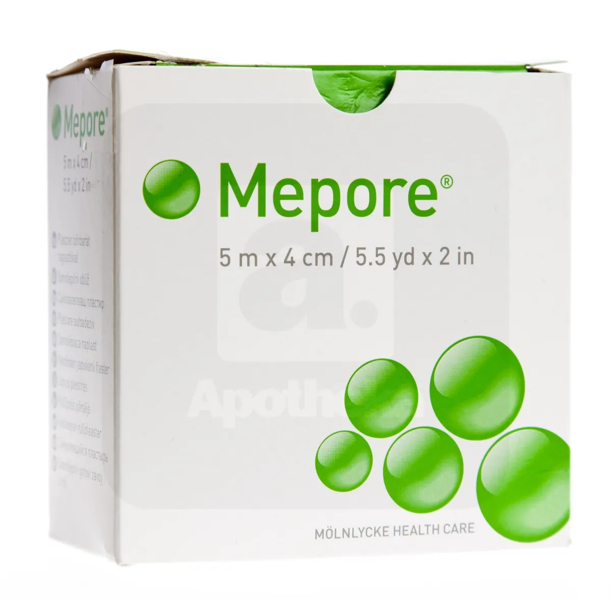 MEPORE RULLPLAASTER HAAVATAMPOONIGA 5MX4CM - Tootepilt