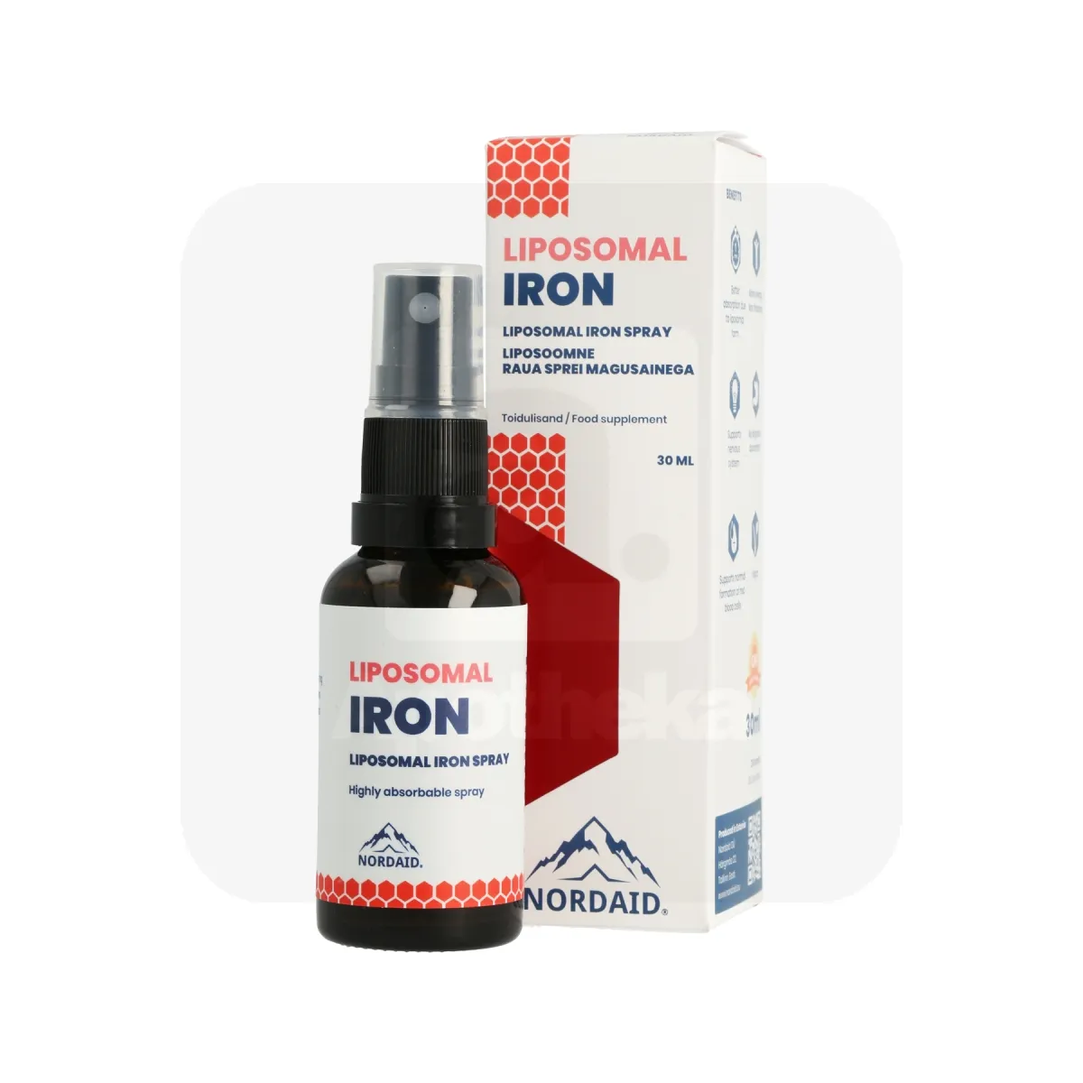 NORDAID RAUD LIPOSOOMNE SPREI 30ML - Tootepilt