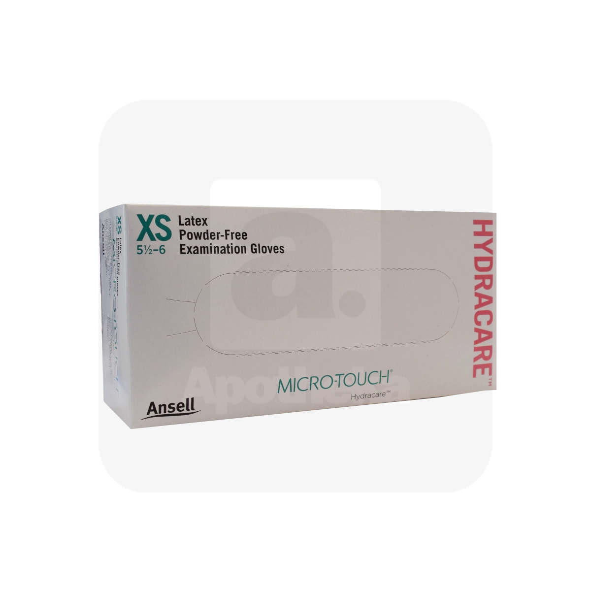KINDAD MICRO-TOUCH HYDRACARE PF PROT LATEX XS N100