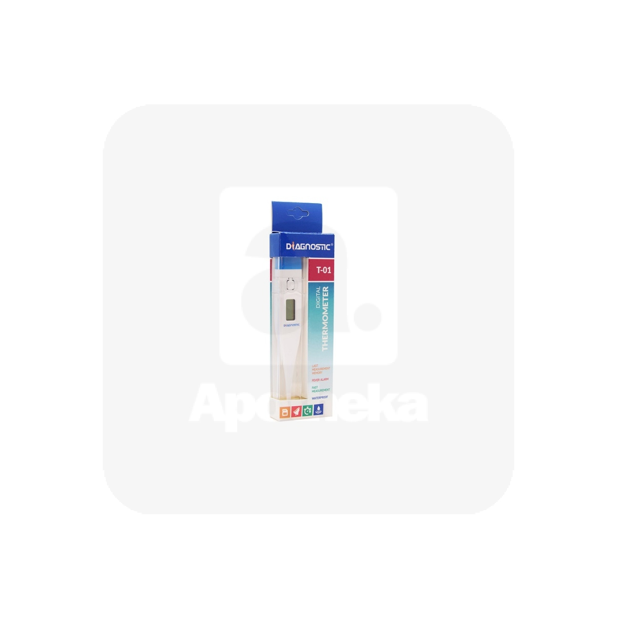 TERMOMEETER DIAGNOSTIC DIGITAALNE T-01 - Tootepilt
